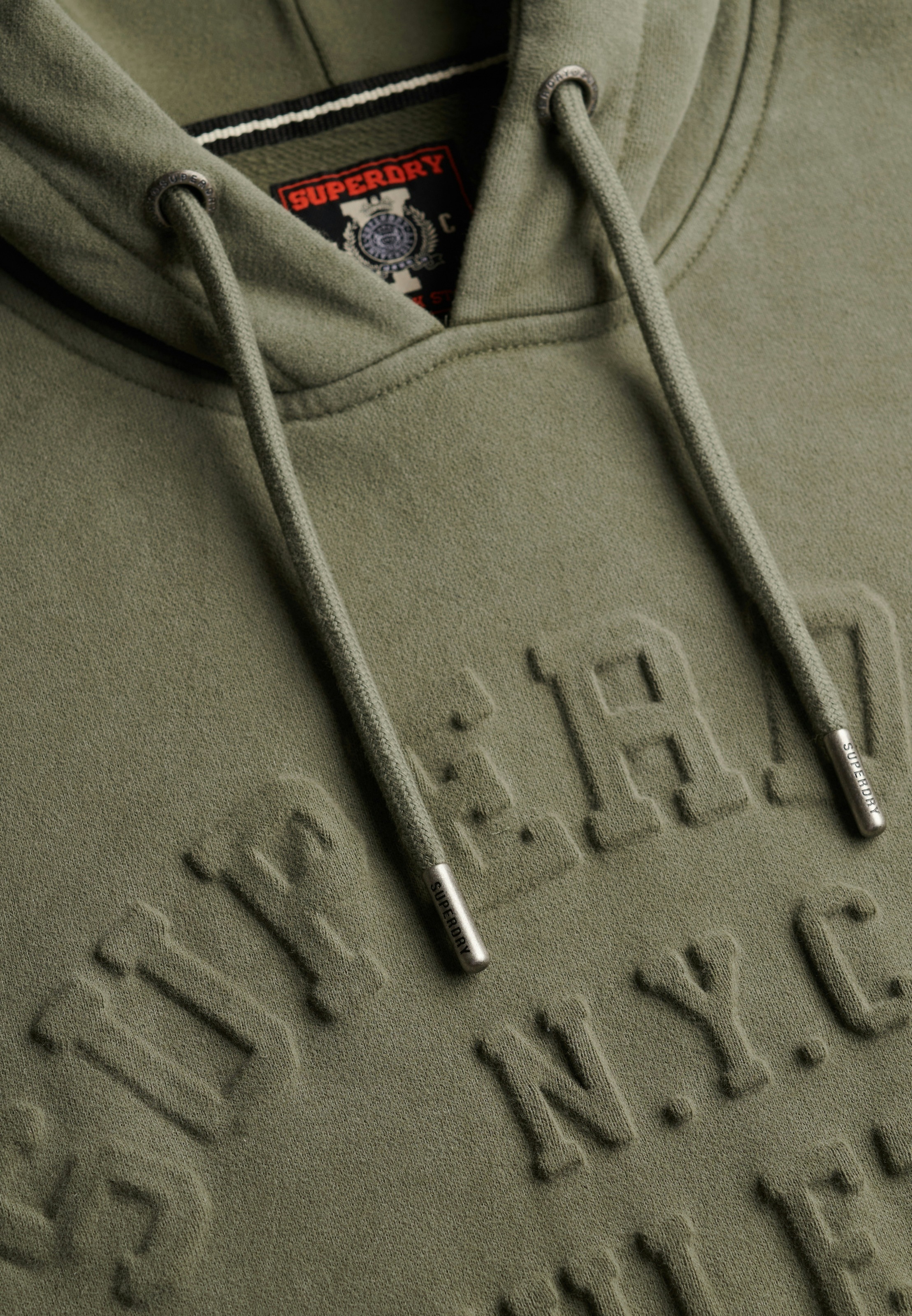 Thumbnail - Superdry Kapuzensweatshirt "ATHLETIC EMBOSS RELAXED HOOD"