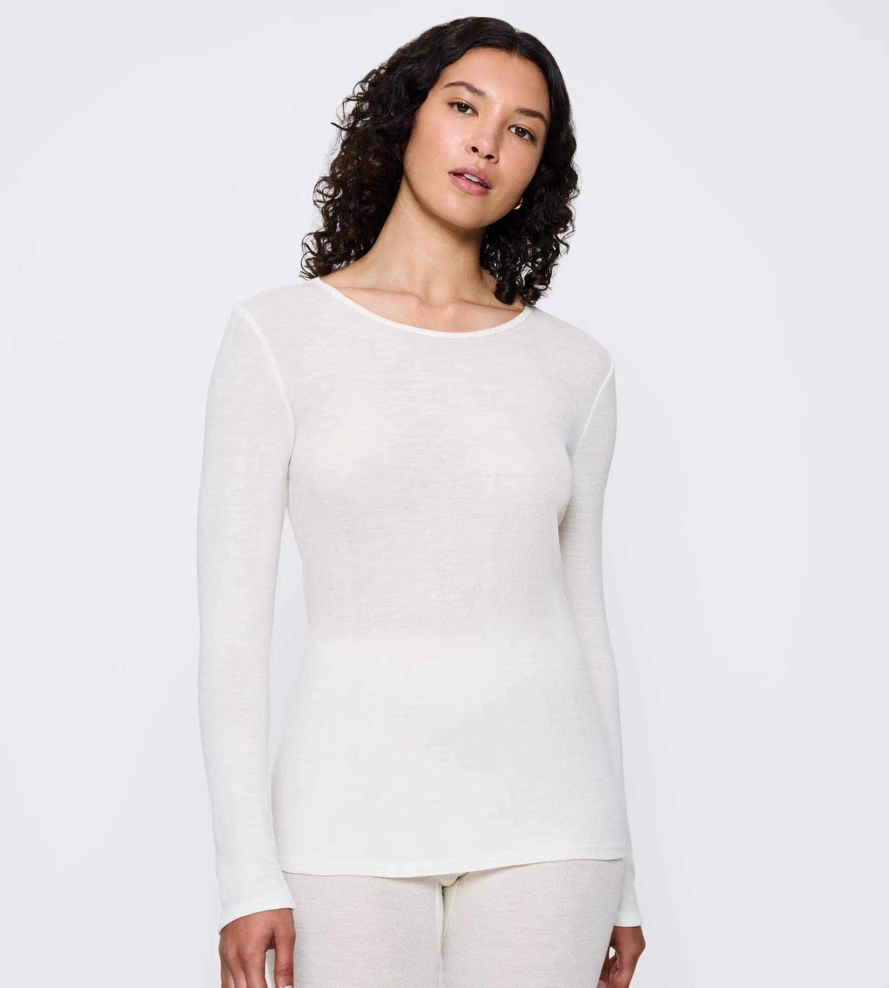 Triumph Langarmshirt "Beauty Layers LSL Top Wool" weiche Wolle, langärmelig, in Single-Jersey Qualität