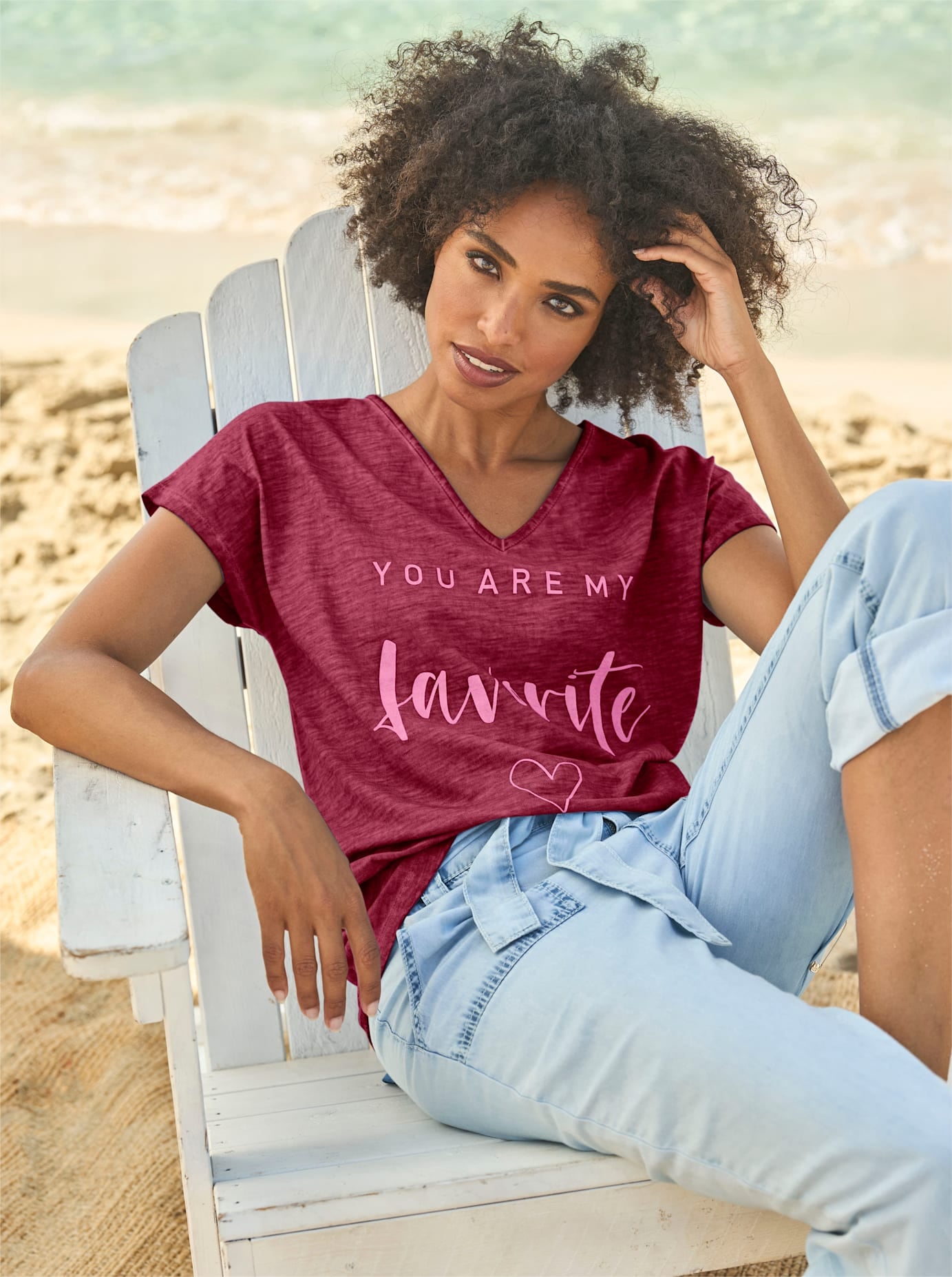 heine Kurzarmshirt "Shirt" 1 tlg. tlg. günstig online kaufen