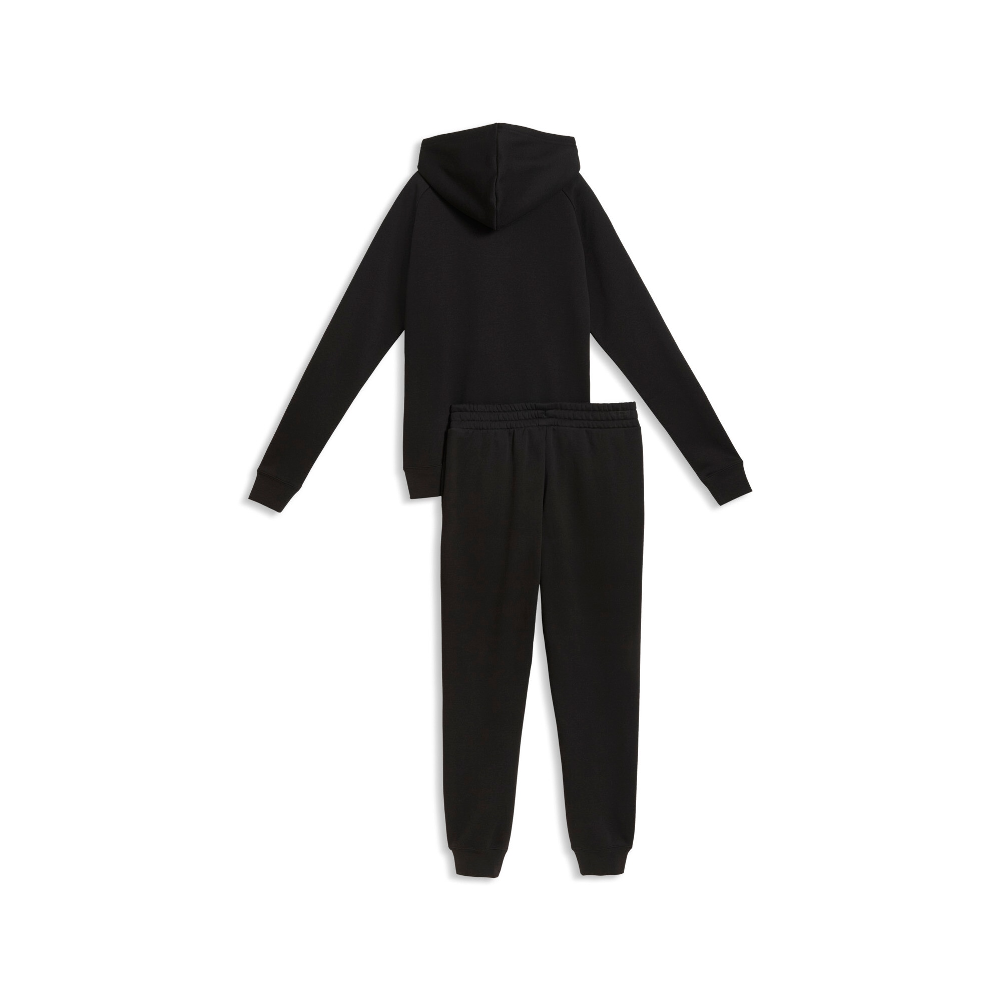 PUMA Trainingsanzug »HOODED SWEAT SUIT FL CL« 2 zweiteiliges Set, mit Kapuze, aus Baumwolle und Polyester, Regular Fit