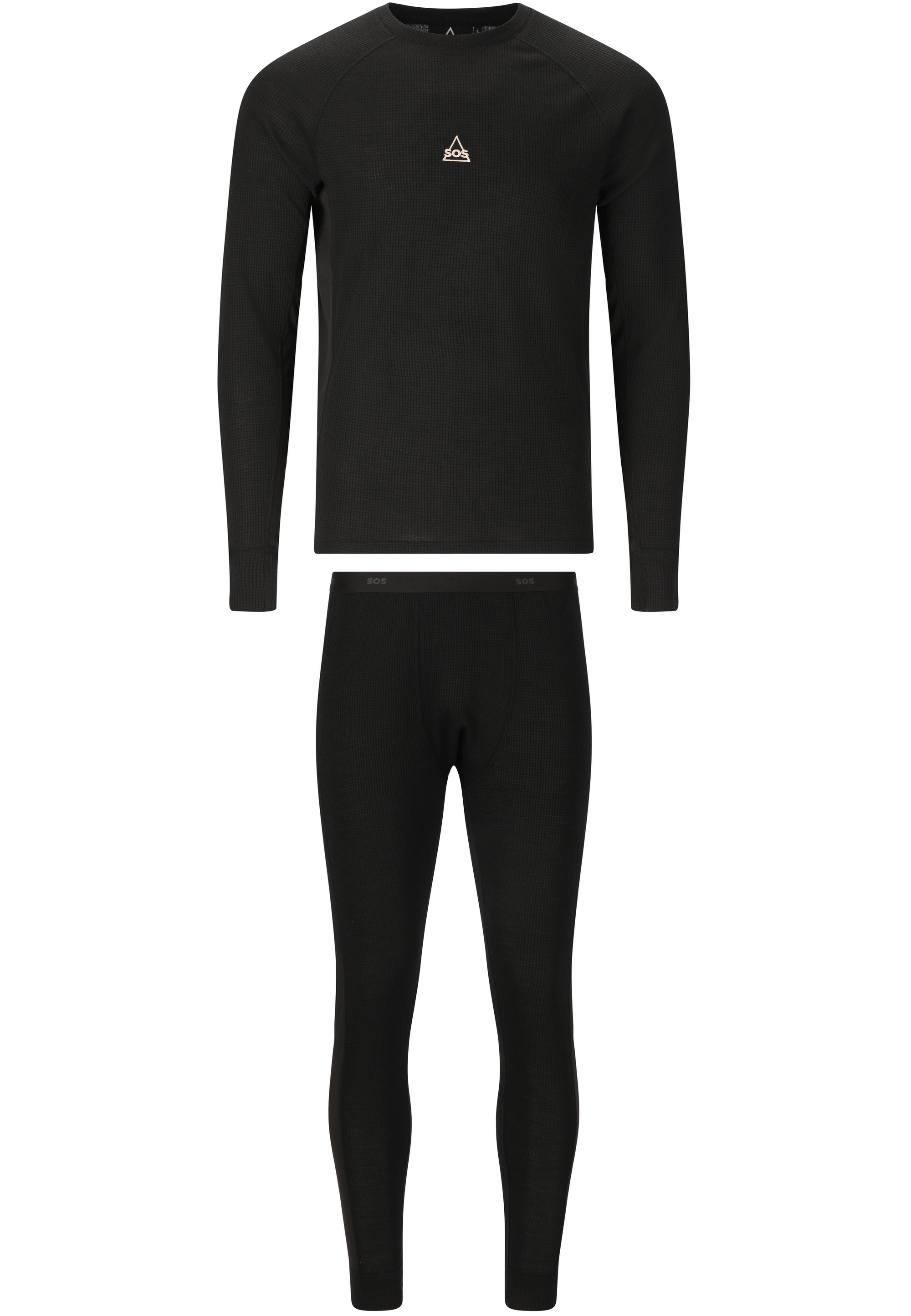 SOS Funktionsshirt »Namsan« 2 tlg. mit bequemer Merino-Wolle