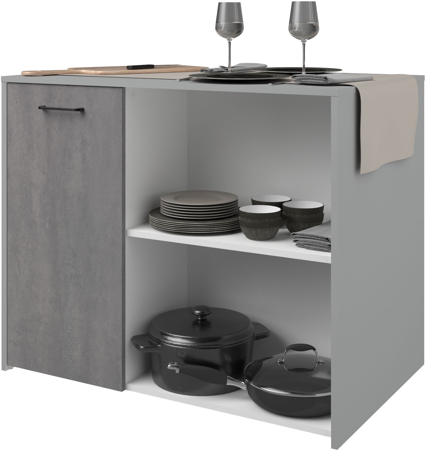 Parisot Mehrzweckschrank-Set »Parisot Malice 4«, (2 St.), Stauraum, tolle Optik, flexibel stell- und nutzbar