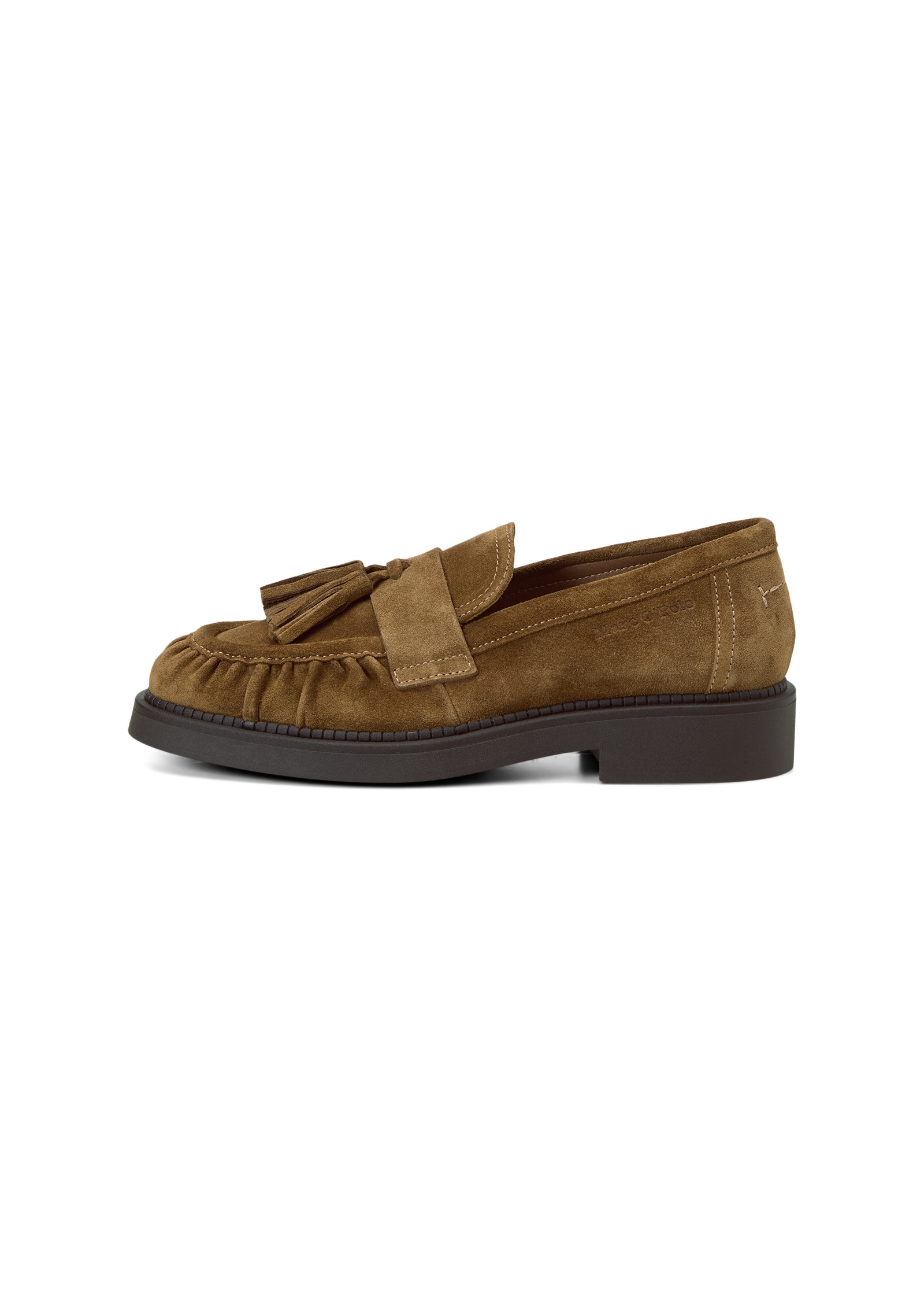 Marc O'Polo Loafer »aus geöltem Veloursleder«