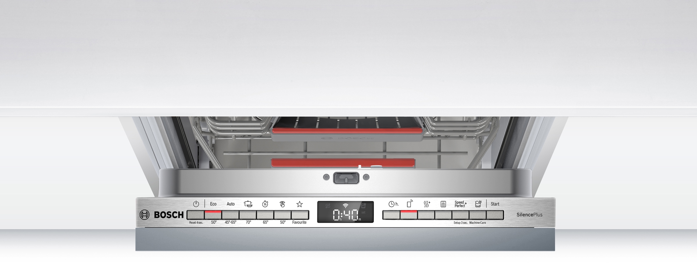 BOSCH vollintegrierbarer Geschirrspüler Serie 4 »SPV4HMX13E« 10 tlg. Maßgedecke