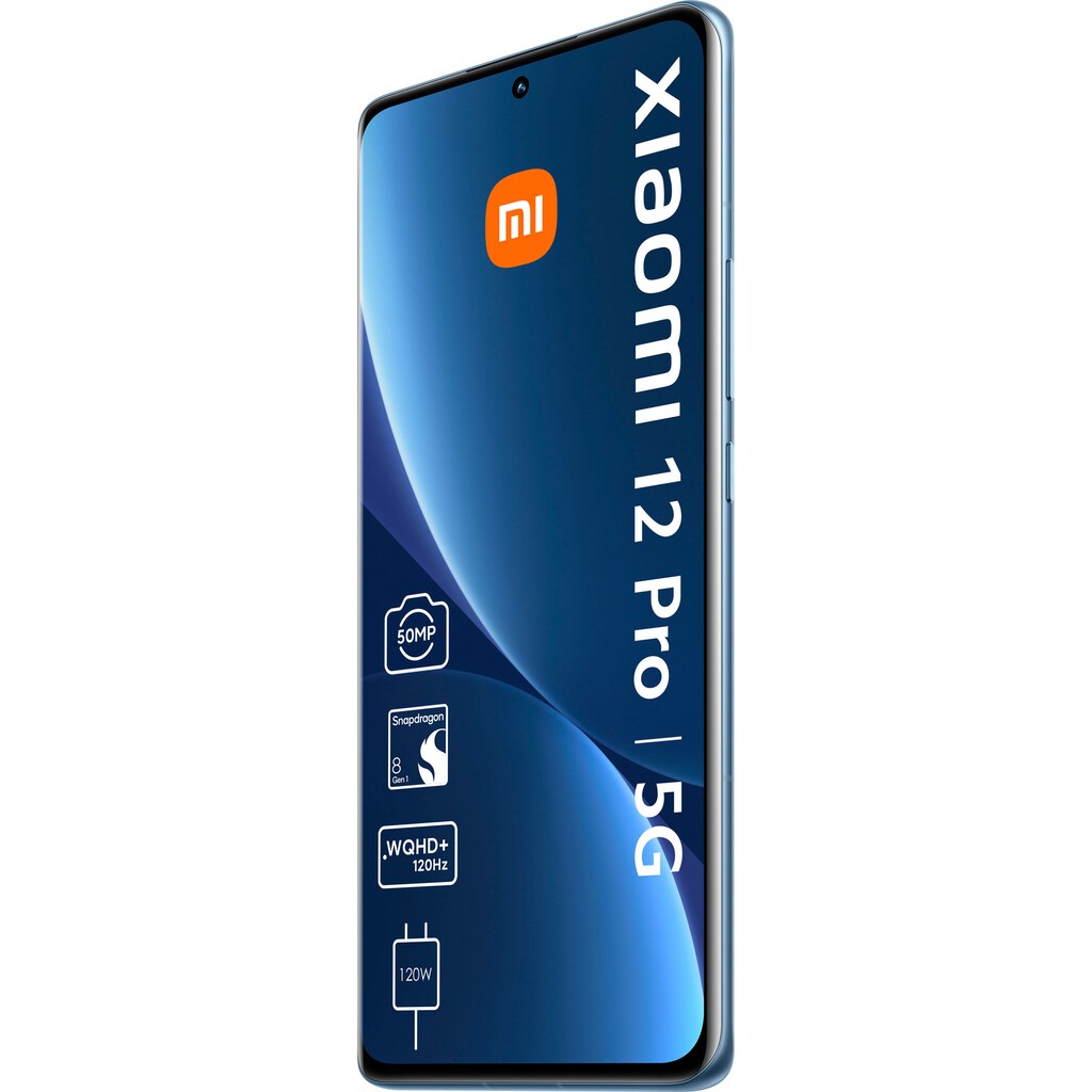 Xiaomi Smartphone »12 Pro 5G«, blau, 17,09 cm/6,73 Zoll, 256 GB Speicherplatz, 50 MP Kamera