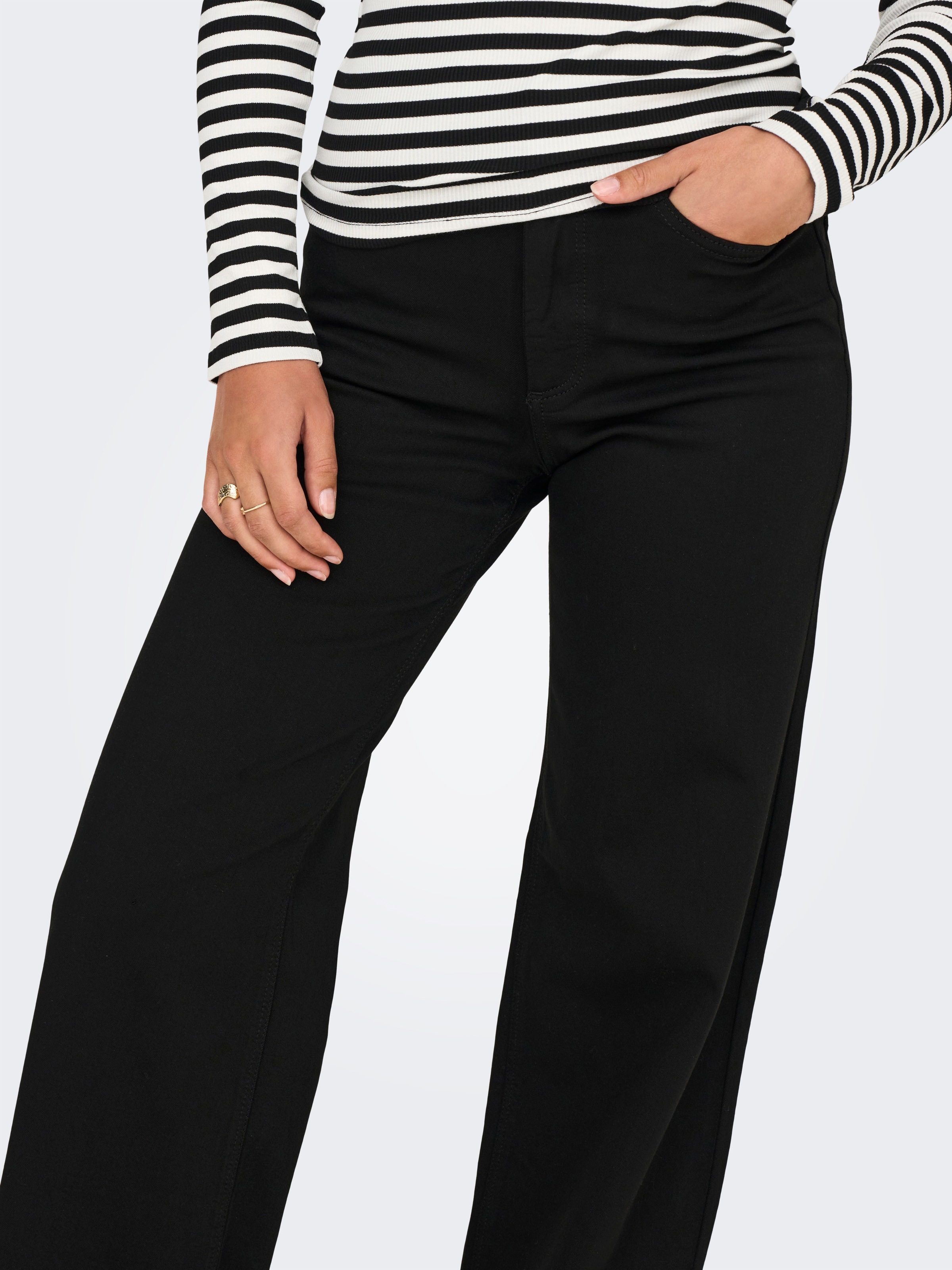 ONLY High-waist-Jeans "ONLMADISON BLUSH HW WIDE DNM SOO796 NOOS" günstig online kaufen