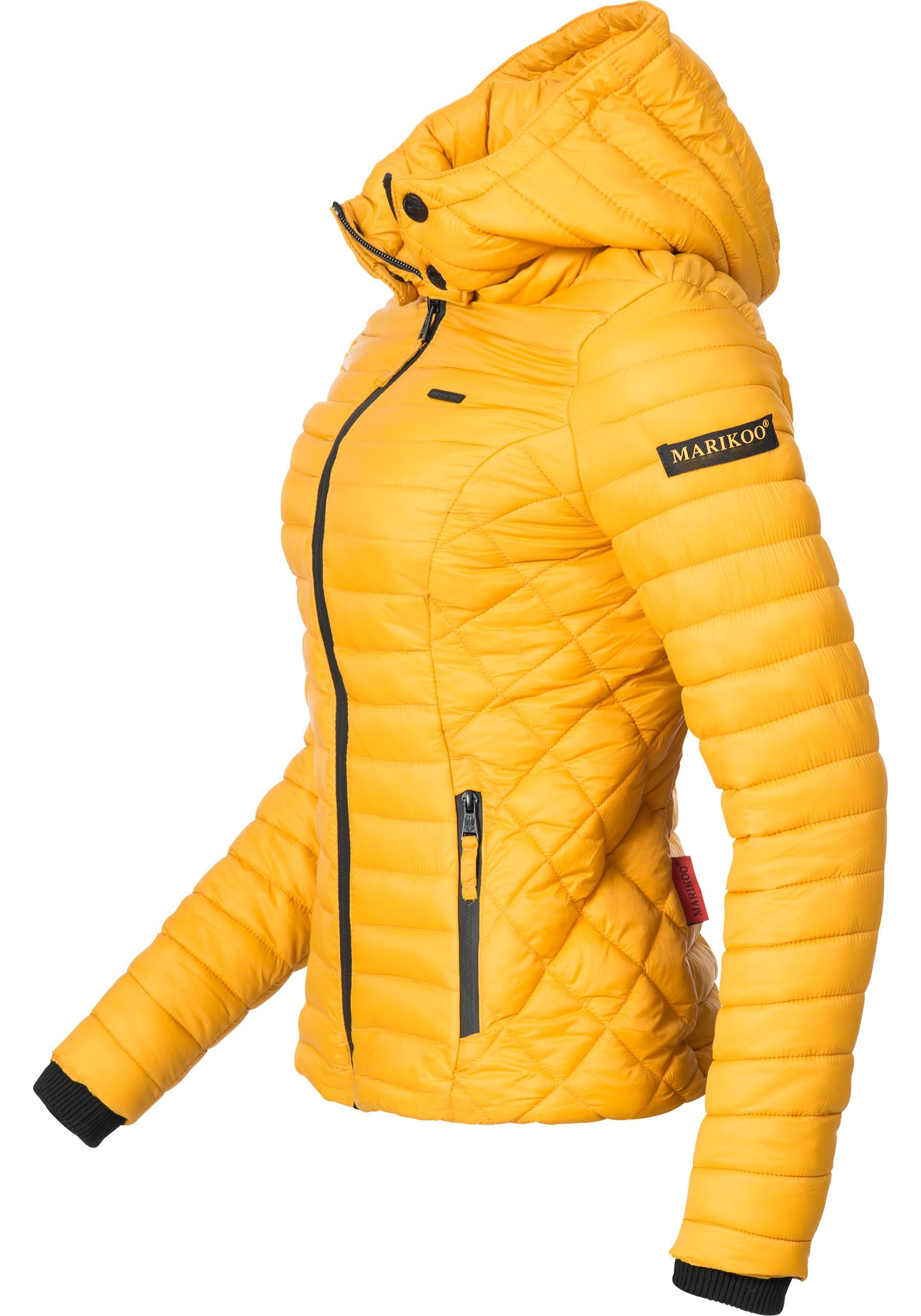 Marikoo Steppjacke »Samtpfote«, mit Kapuze, ultraleichte Übergangsjacke mit Kapuze