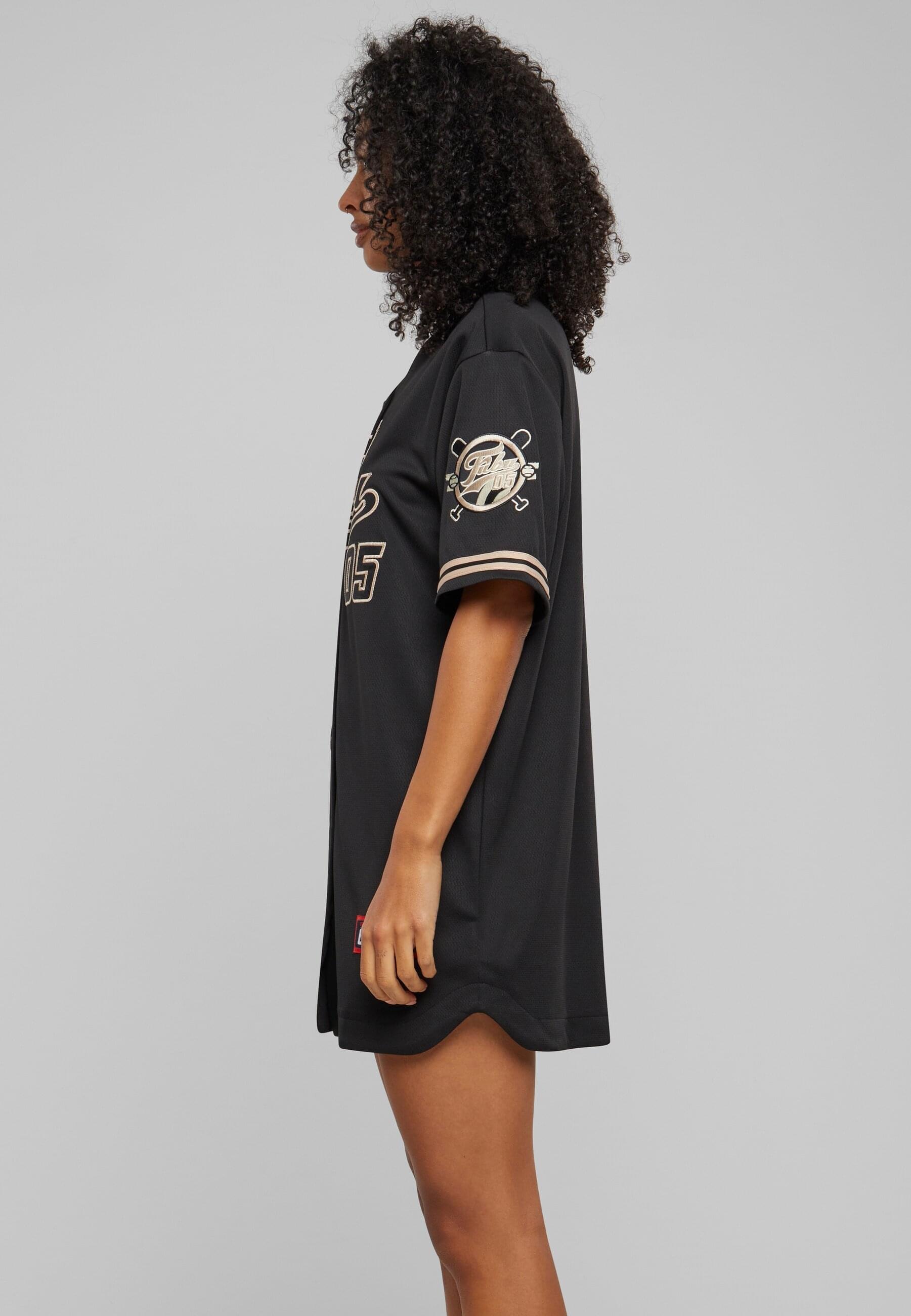 Fubu Shirtkleid »Fubu Damen FW231-007-1 FUBU Varsity Baseball Dress«, (1 tlg.)