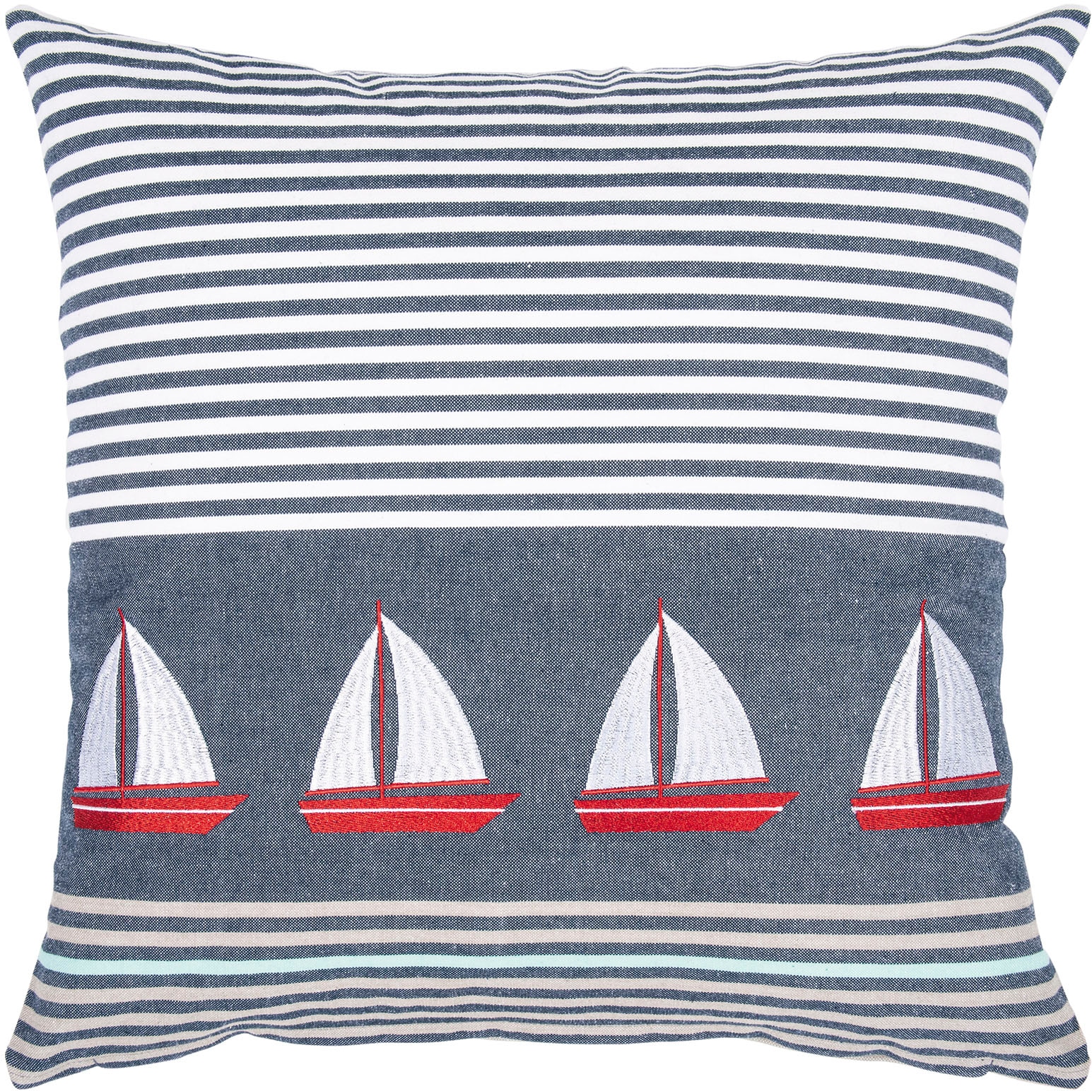 PAD Dekokissen "MARINA" Made in Europe, Kissenhülle ohne Füllung, maritim, günstig online kaufen