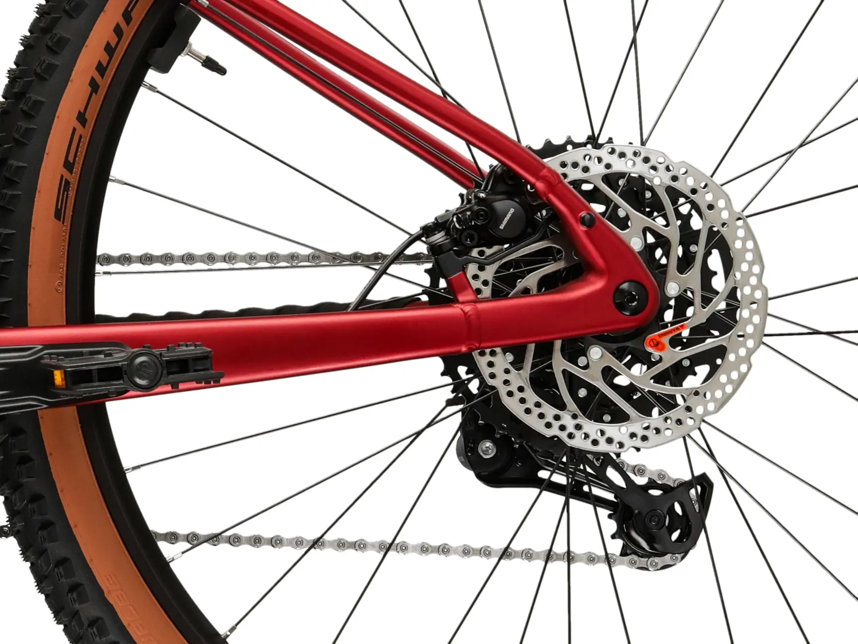 Kross »Influx Hybrid 3.0 21,3Ah / 800 Wh 29 Zoll rot 10 Gänge 2026« 10 Gang Shimano CUES U6000 Schaltwerk Kettenschaltung Mittelmotor 250 W