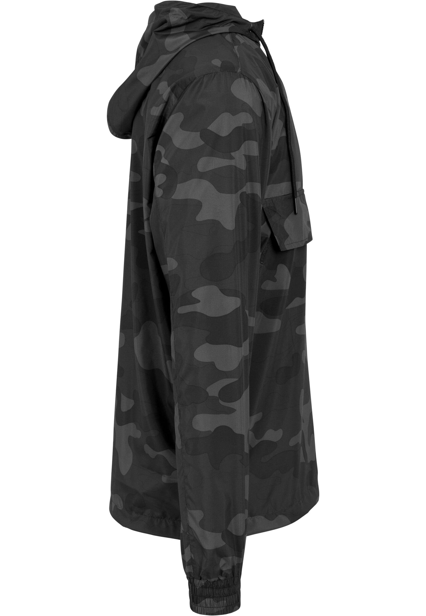 URBAN CLASSICS Anorak »Urban Classics Herren Camo Pull Over Windbreaker«, (1 St.), mit Kapuze