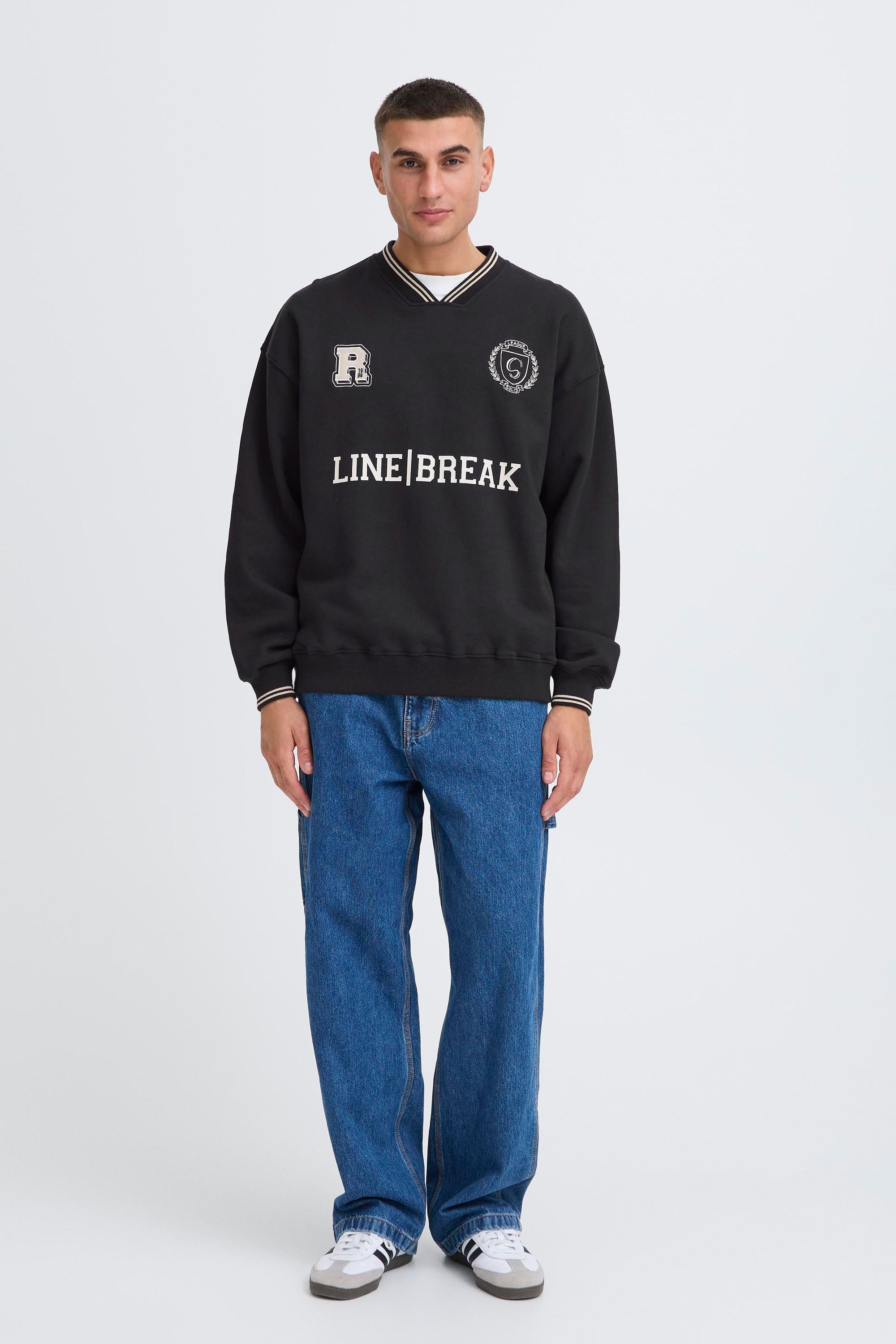 !Solid Longpullover »Sweatshirt SDSTRATTON«