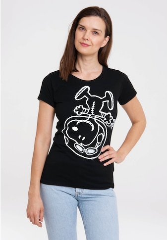 T-Shirt »Snoopy - Astronaut«, mit lizenziertem Originaldesign