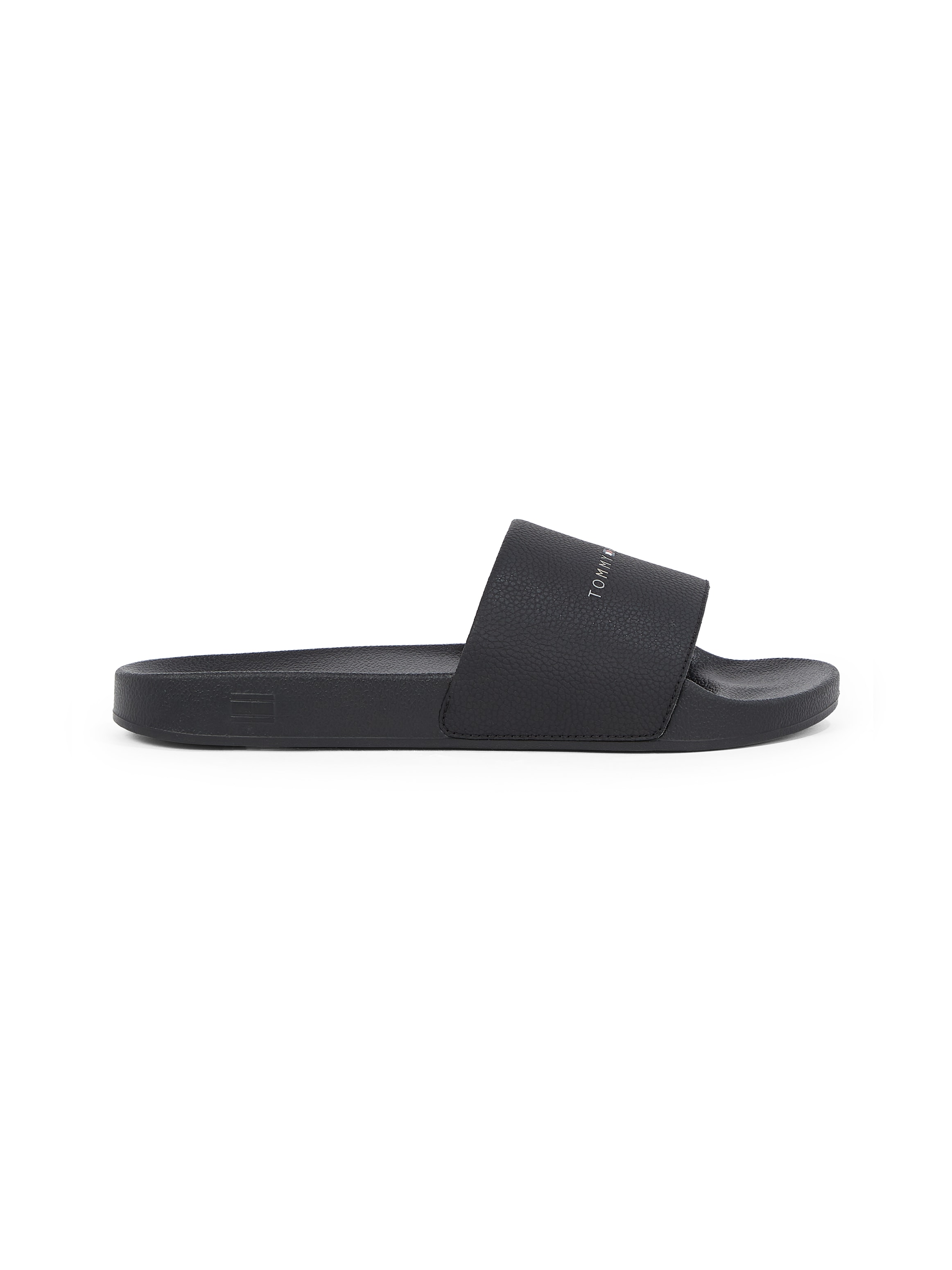 Tommy Hilfiger Pantolette »HILIFGER NYC POOL SLIDE«, Schlupfschuh, Strandschuh, Schlappen mit Logoschriftzug