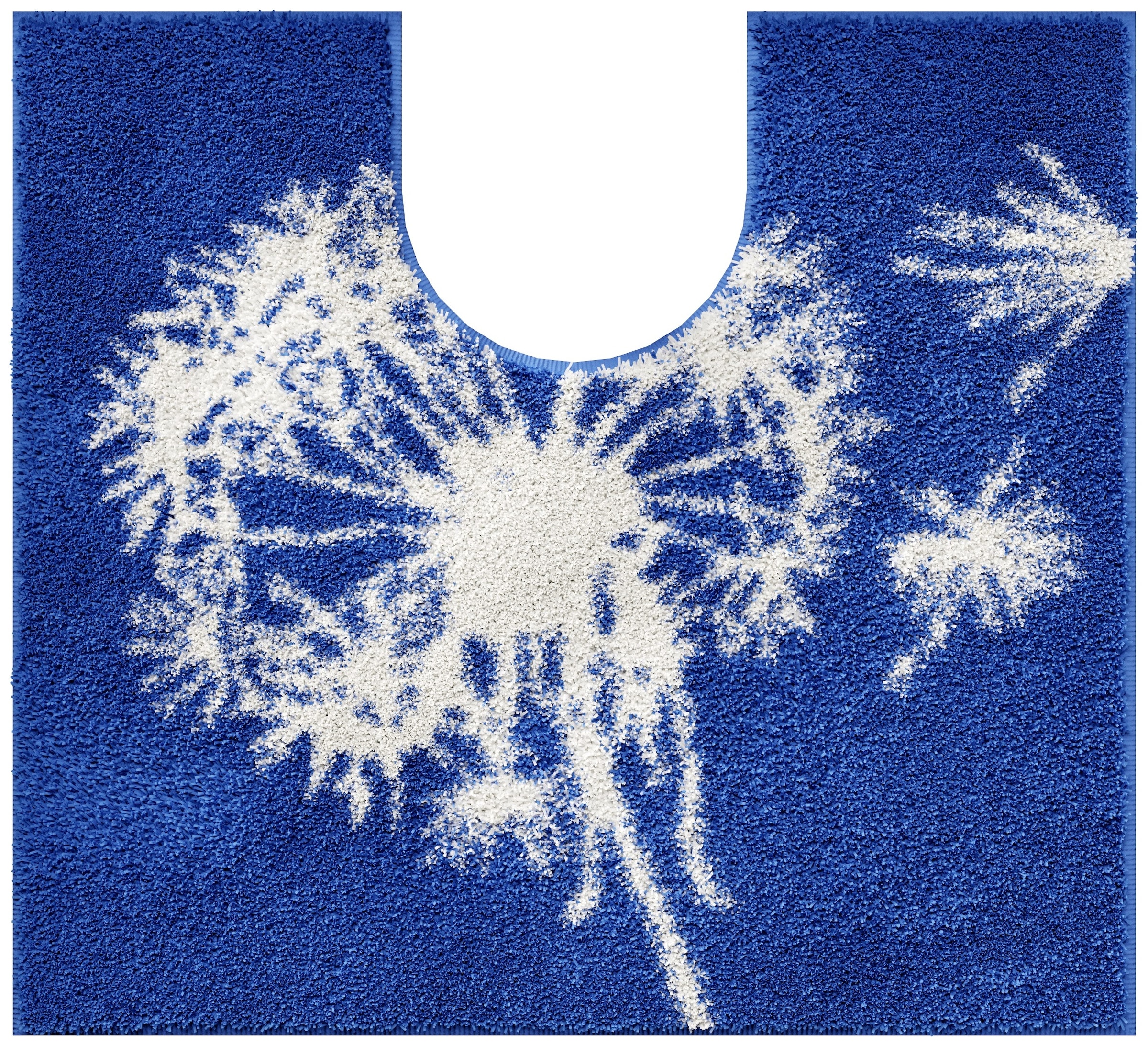 Grund Badematte »Pusteblume, Badvorleger, Badezimmer Teppich, sehr weich«, rutschhemmend beschichtet, schnell trocknend-fußbodenheizungsgeeignet, weiche Haptik, auch als 2-teiliges Set erhältlich, Made in Europe