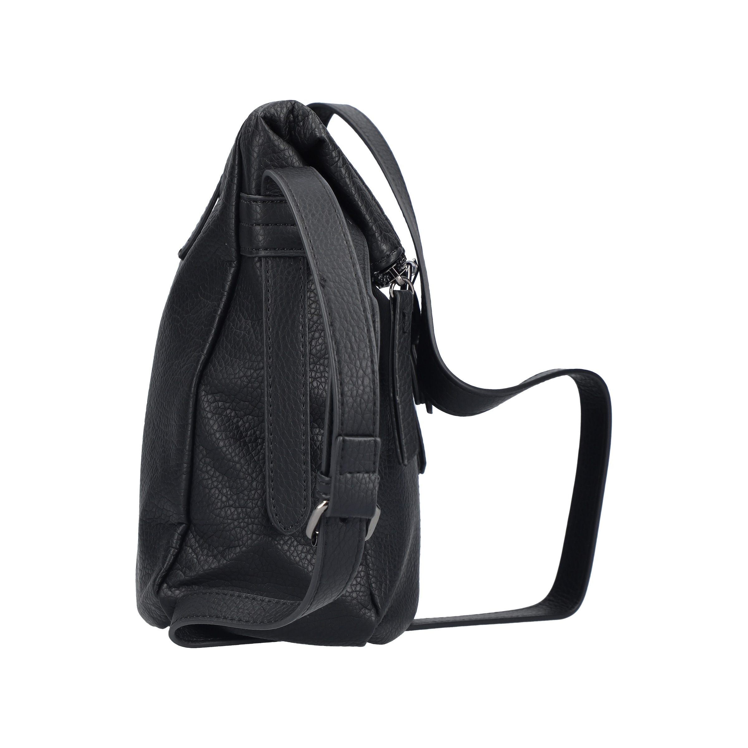Rieker Umhängetasche, Damen-Handtasche, Schultertasche, Überschlag mit Schnallenverschluss