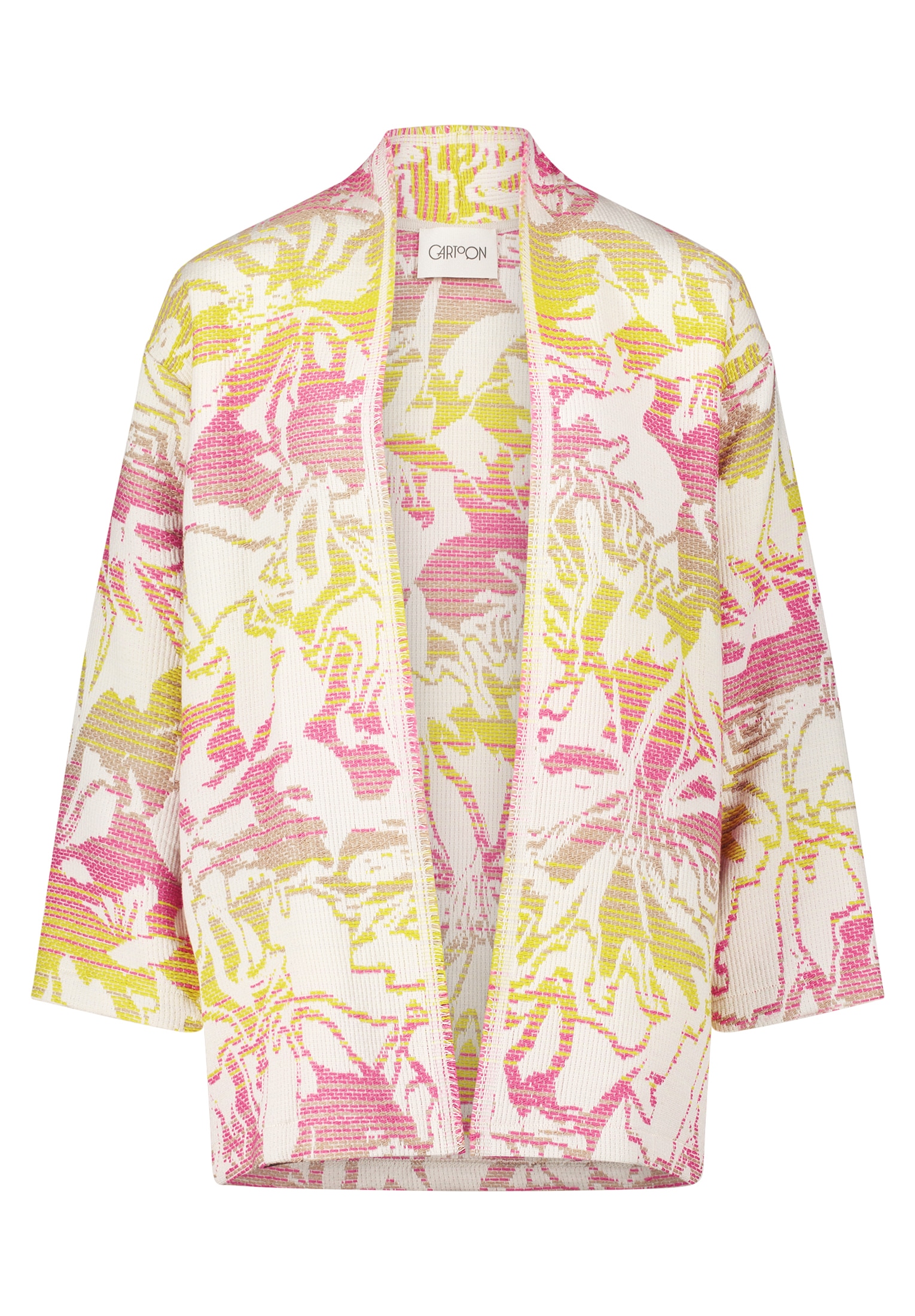 Cartoon Canvasjacke »Cartoon Casual-Jacke mit Jacquard«