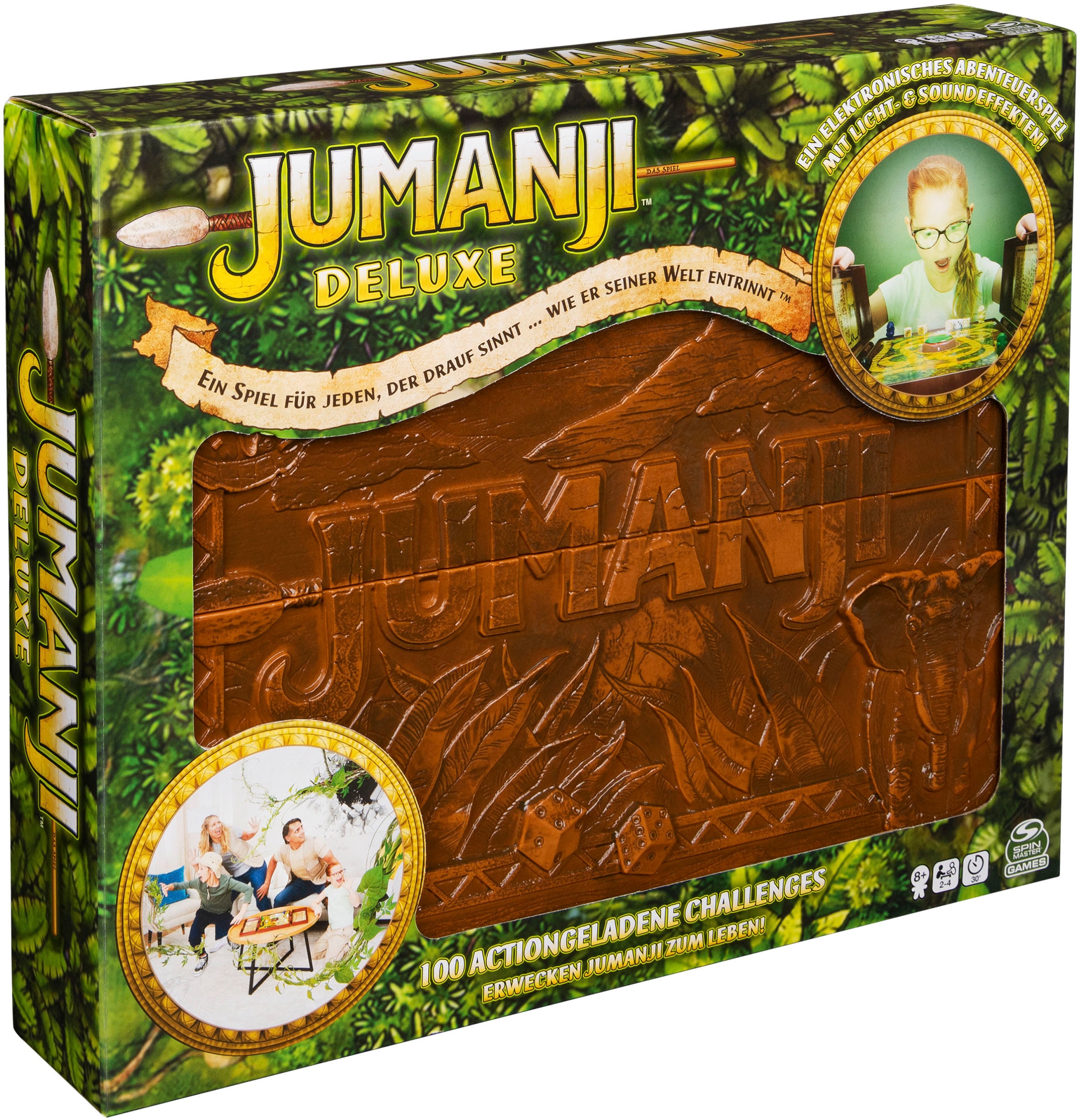 Spin Master Spiel »Jumanji Deluxe«, mit Licht und Sound