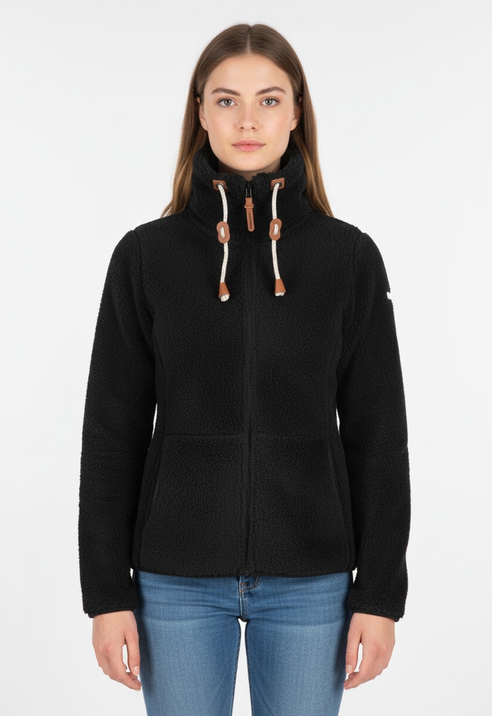 Icepeak Fleecejacke "ICEPEAK COLONY" sportlicher Stil, mit Reißverschluss, schnell trocknendes Material