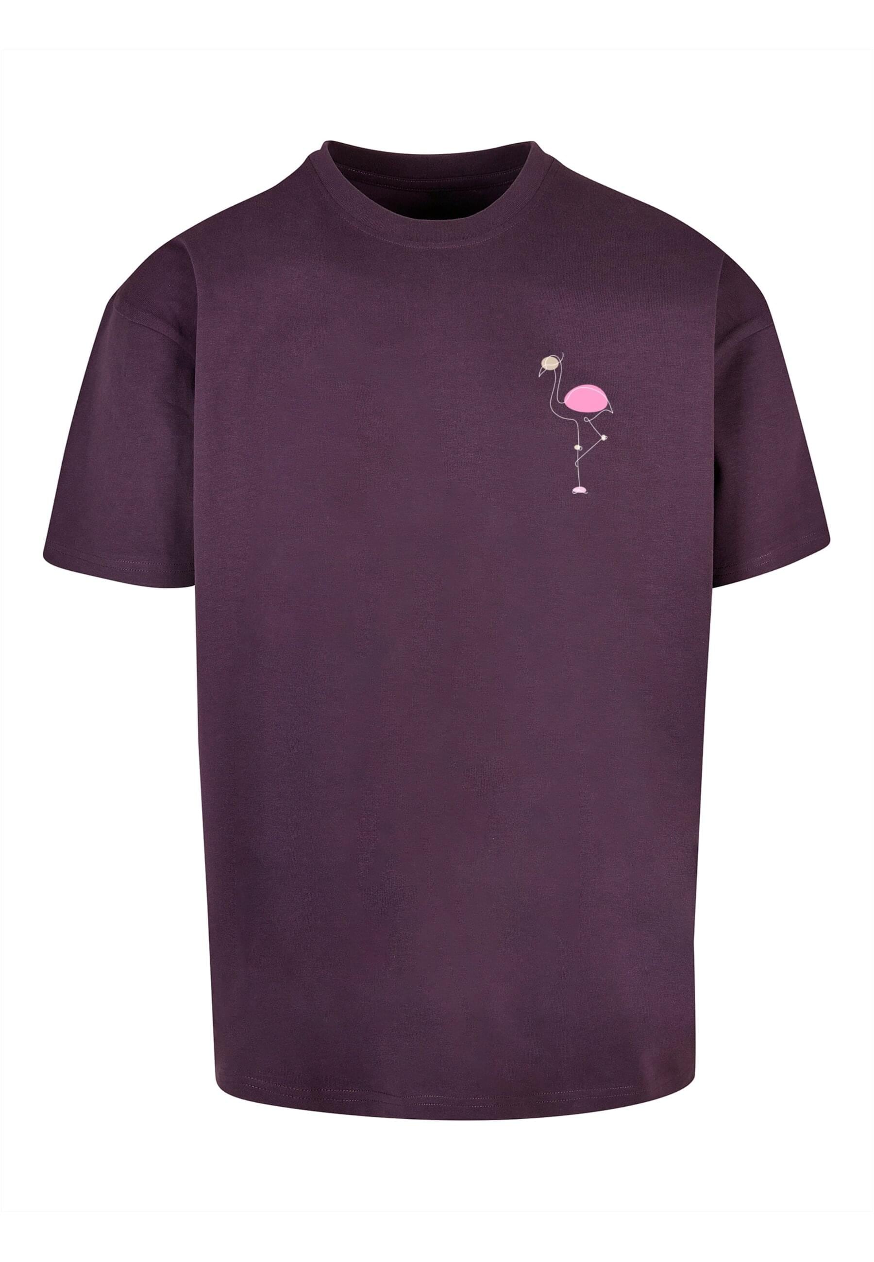 Merchcode T-Shirt "Merchcode Herren Flamingo Heavy Oversize Tee" 1 Stk. tlg günstig online kaufen