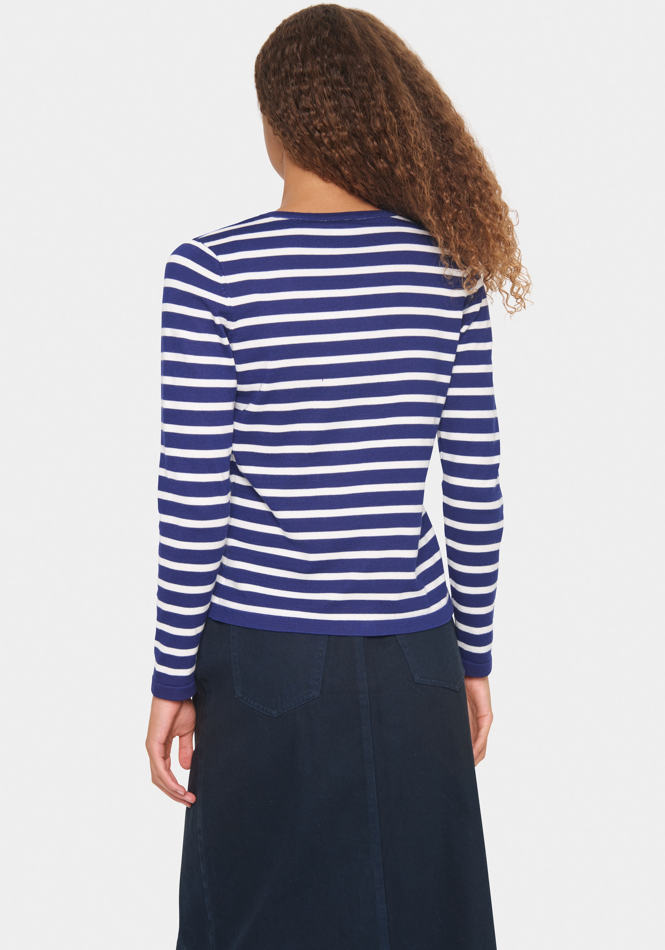 Saint Tropez Strickjacke »MilaSZ Striped Cardigan«