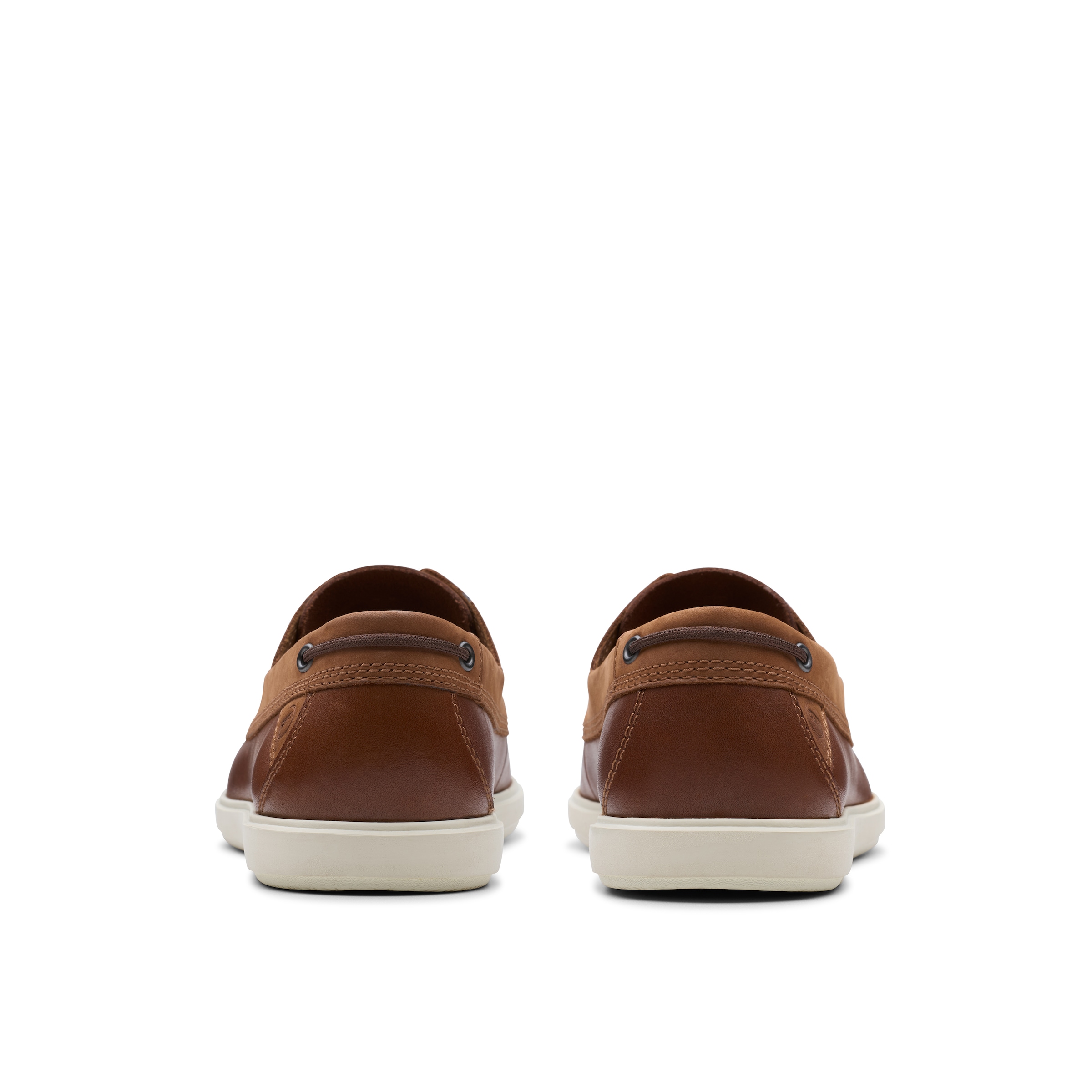 Clarks Schnürschuh »Bratton Boat«, Bootsschuh, Mokassin, Slip-On Sneaker mit Ziernaht