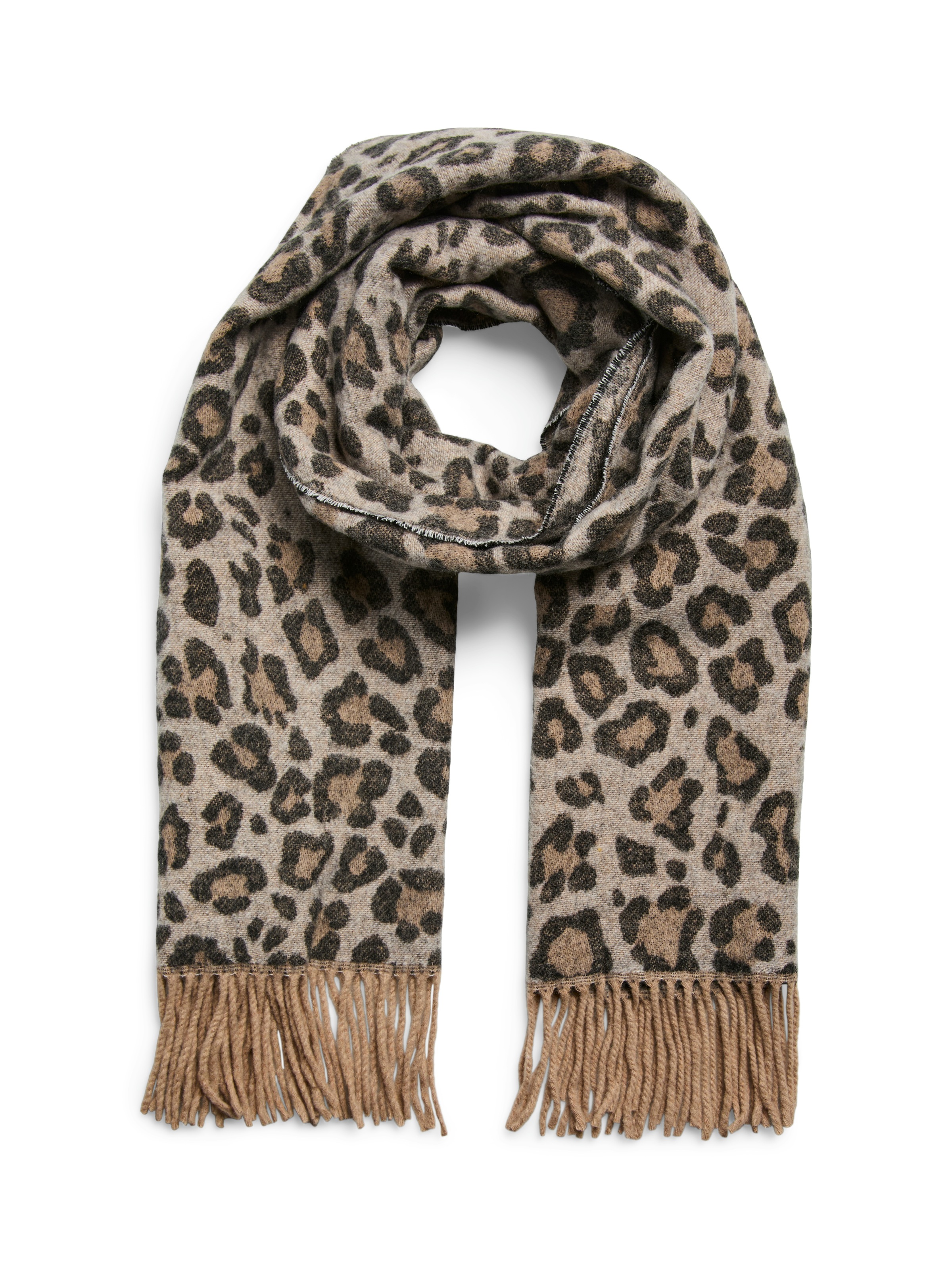 pieces Schal »PCJIRA SCARF NOOS« mit Wolle