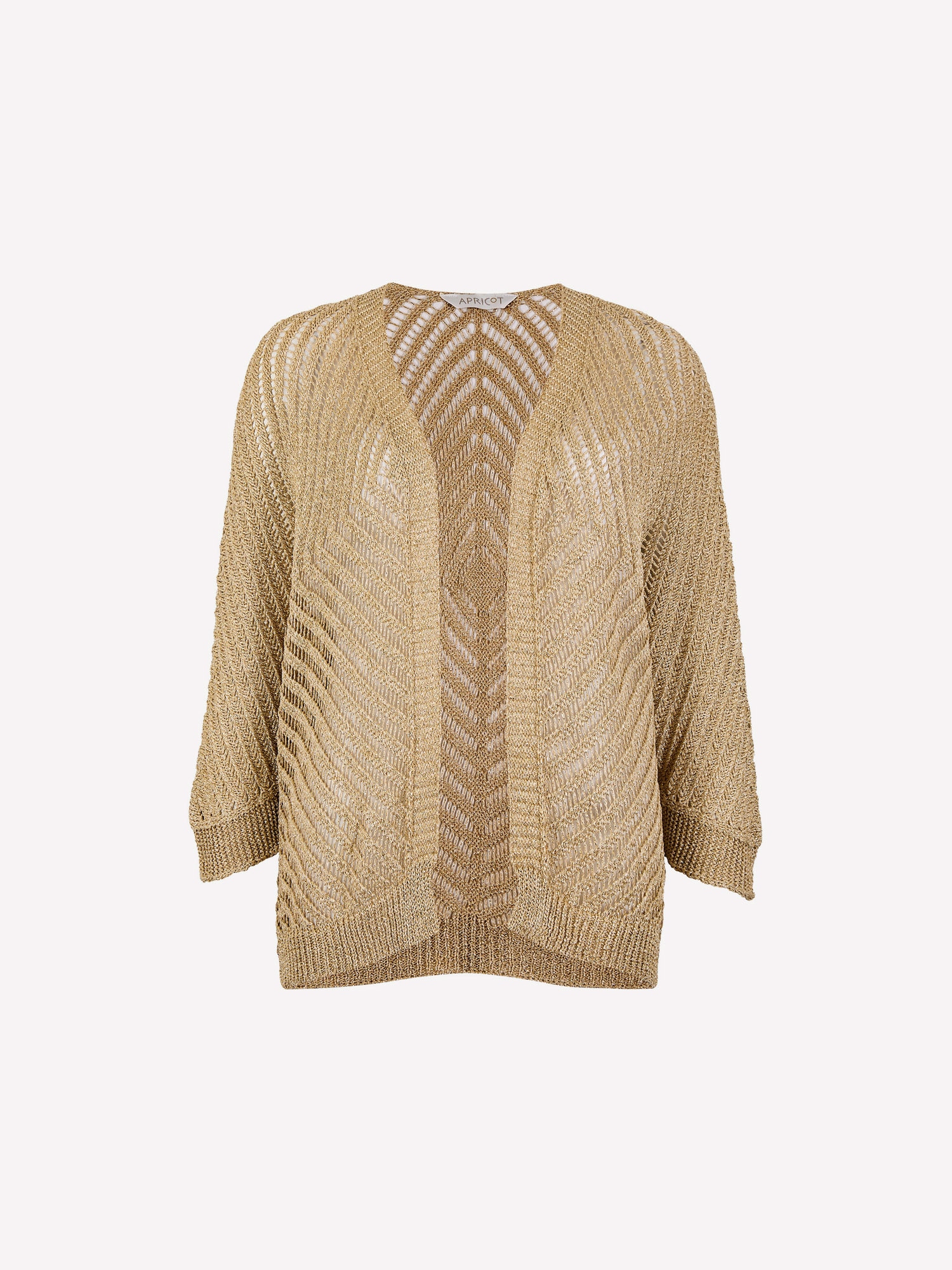Apricot Cardigan »Strickjacke« mit Goldschimmer