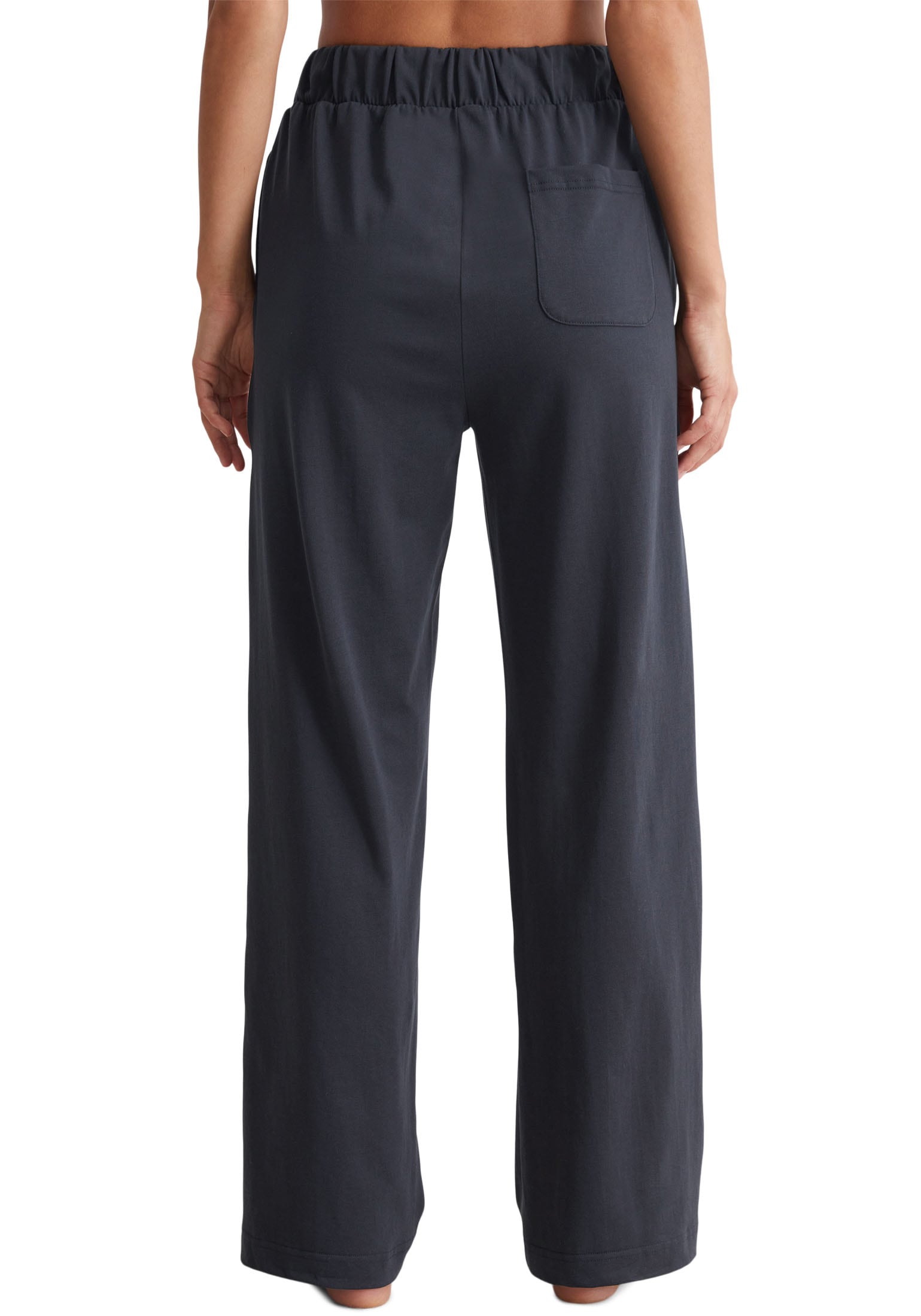 Marc O'Polo Loungehose »Heavy Jersey-Woven«, praktische Eingrifftaschen, aufgesetzte Gesäßtasche