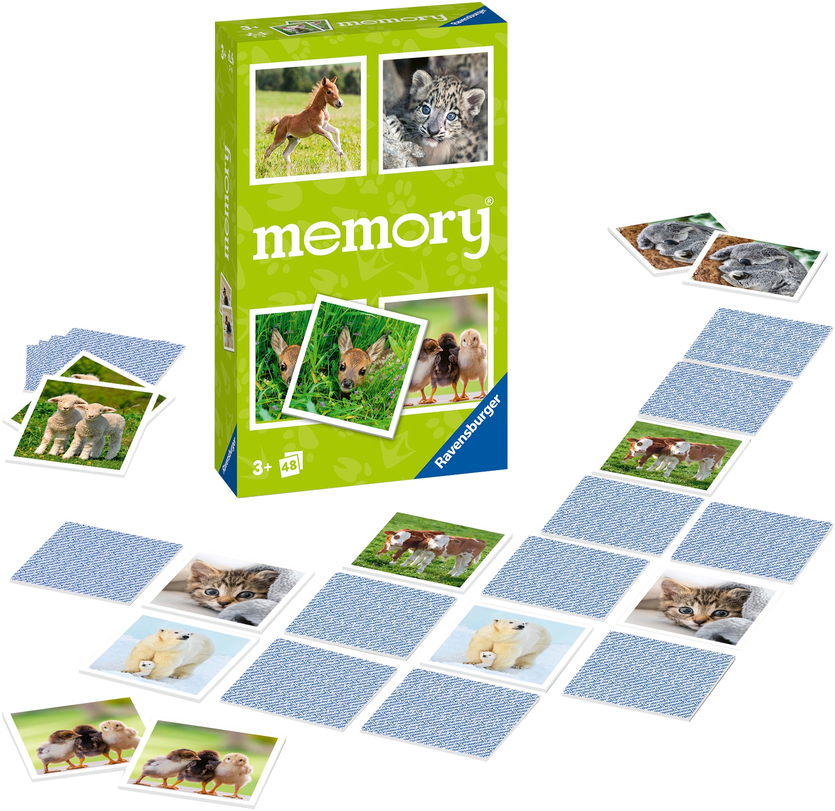 Ravensburger Spiel »Tierbaby memory®«, Made in Europe