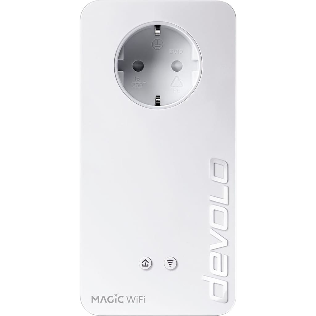 DEVOLO WLAN-Router »Magic 1 WiFi ac Starter Kit (1200Mbit, Powerline + WLAN, 3x LAN, Mesh)«