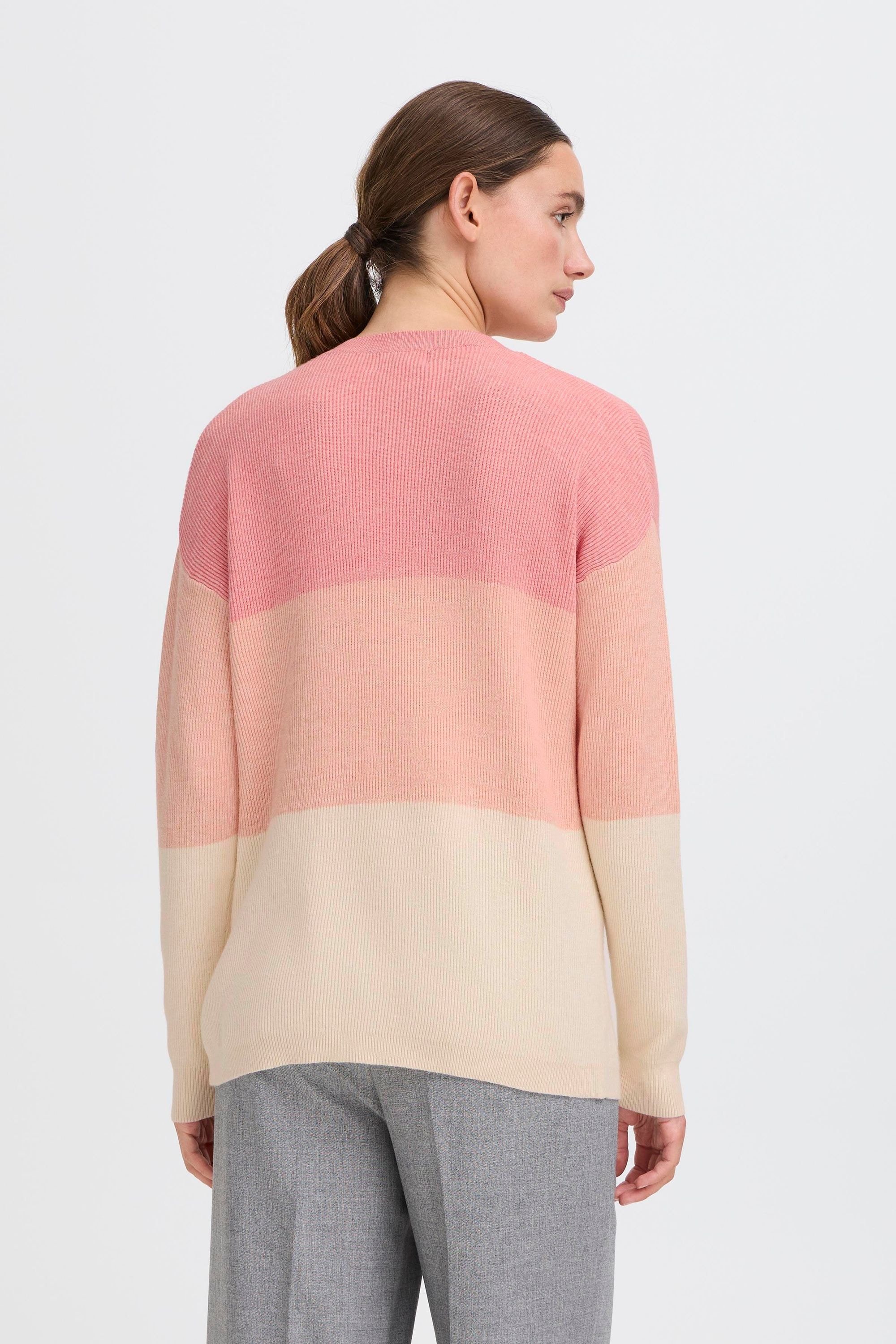 OXMO Strickfleece-Pullover »Strickpullover OXIMANNY LS«