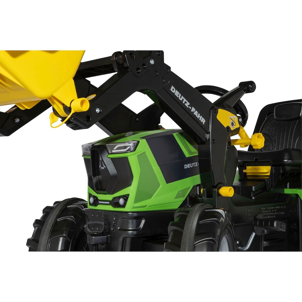 rolly toys® Trettraktor »rollyFarmtrac Premium II Deutz 8280 TTV«, mit Frontlader, BxTxH: 150x54x75 cm