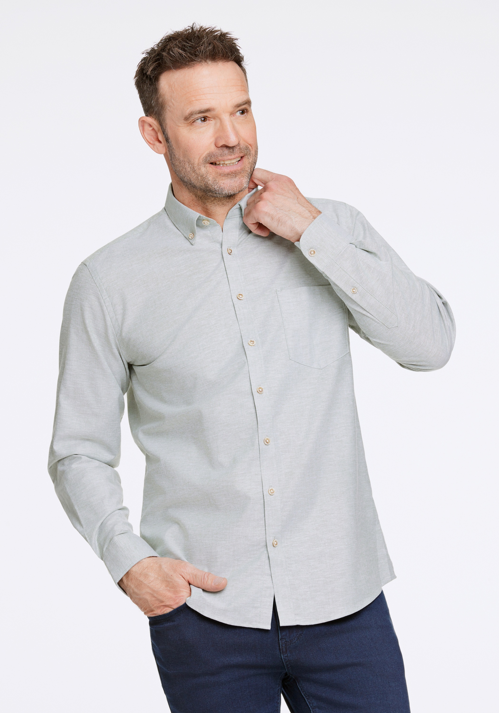 JACK’S Businesshemd "Oxford-Hemd (Langarm) Regular Fit"