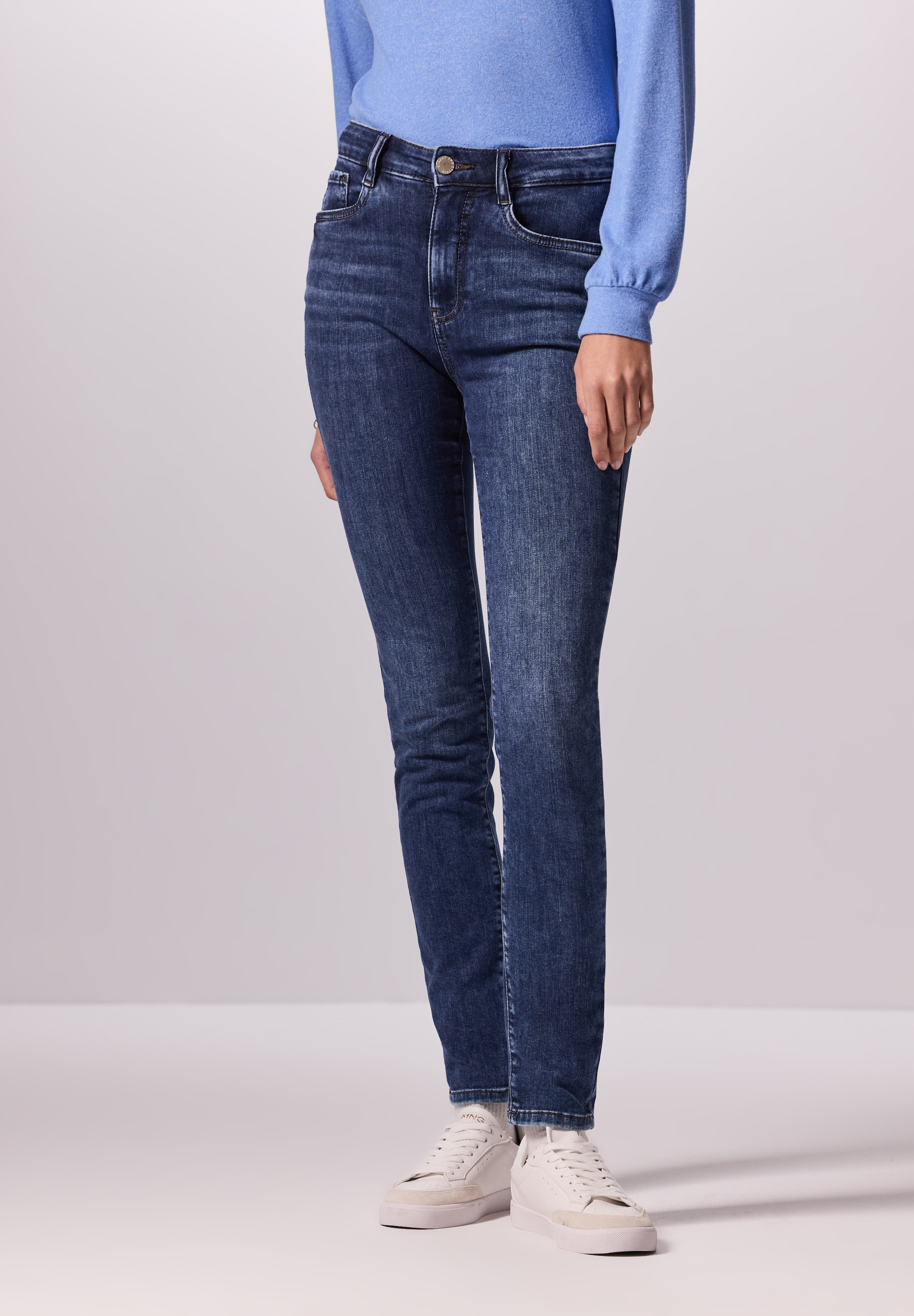 STREET ONE STUDIO Skinny-fit-Jeans, High Waist