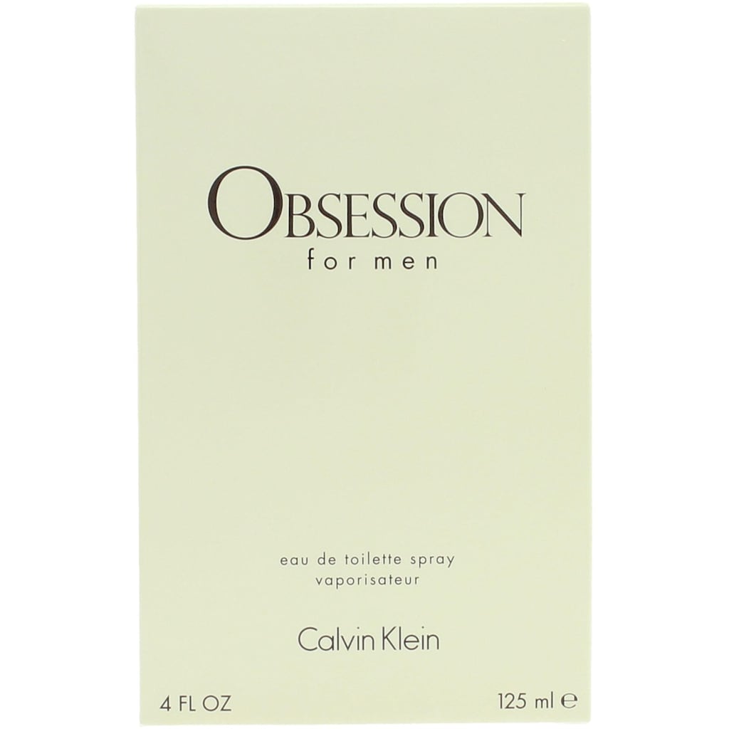 Calvin Klein Eau de Toilette »Obsession For Men«, Parfum, EdT, Männerduft, Duftklassiker