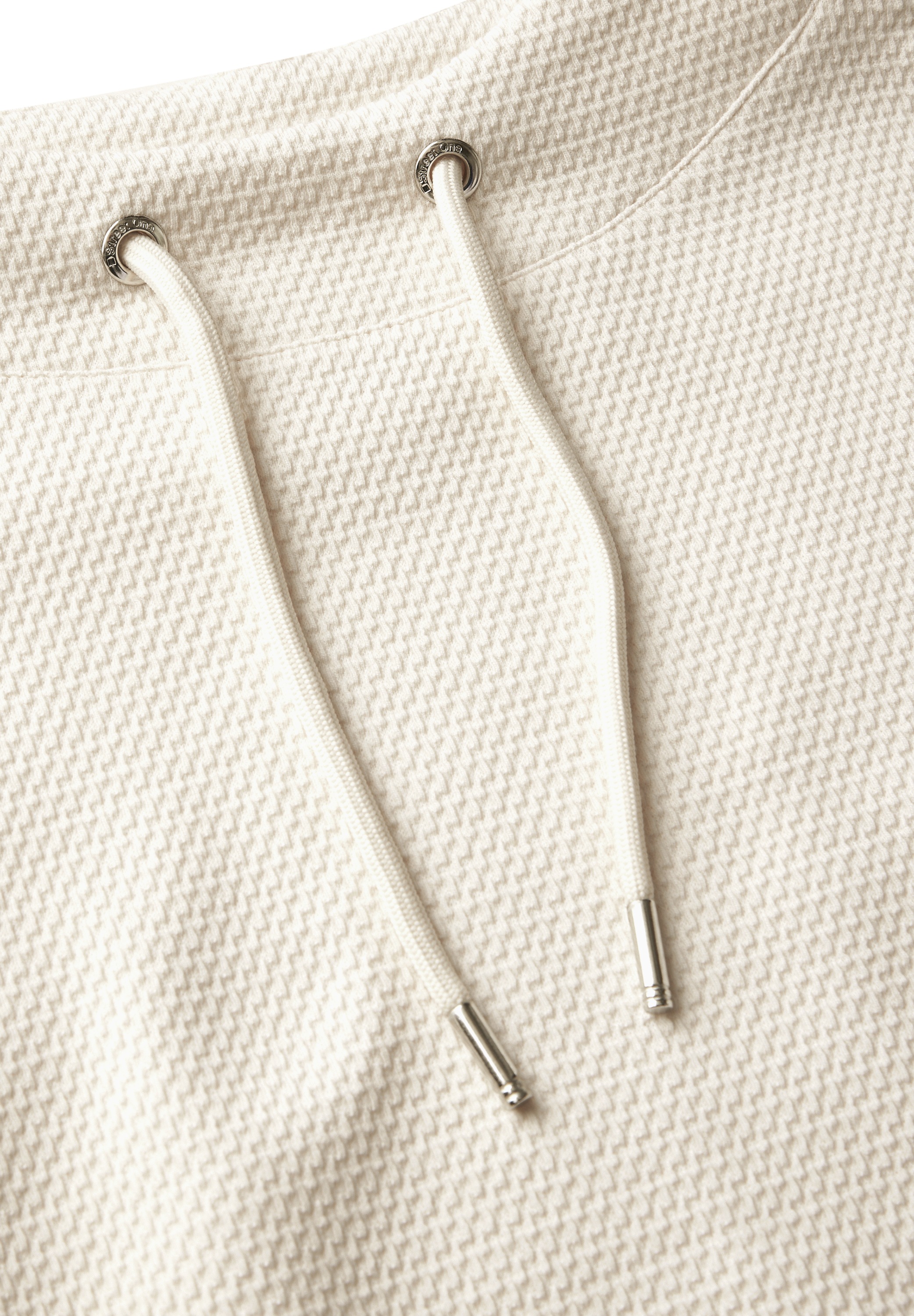 STREET ONE Langarmshirt, mit Elastiksaum