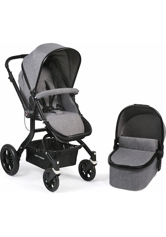 CHIC4BABY Kombi-Kinderwagen »Tano grau« 15 kg