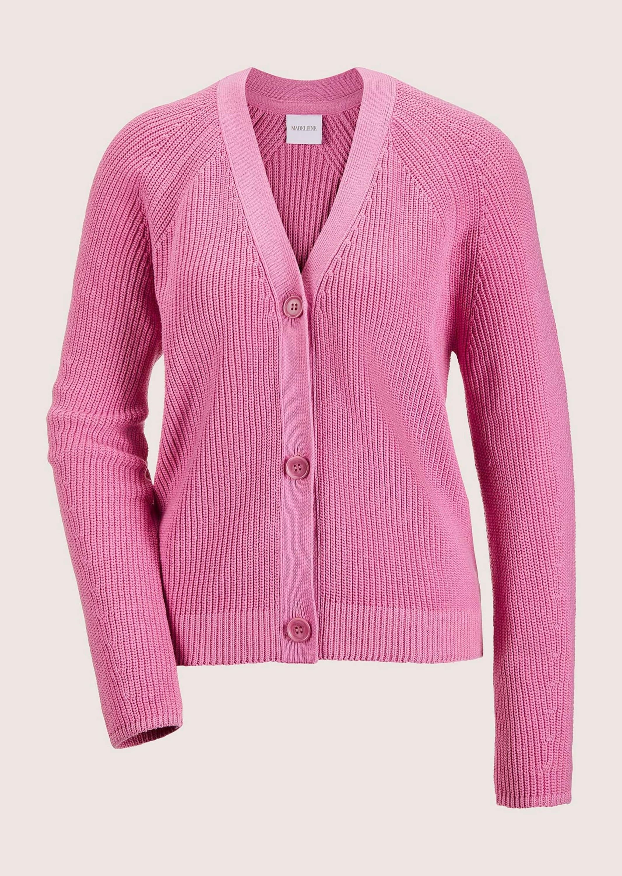 MADELEINE Strickjacke "Strickjacke Moderne Sommerstrickjacke mit Perlfang-M günstig online kaufen