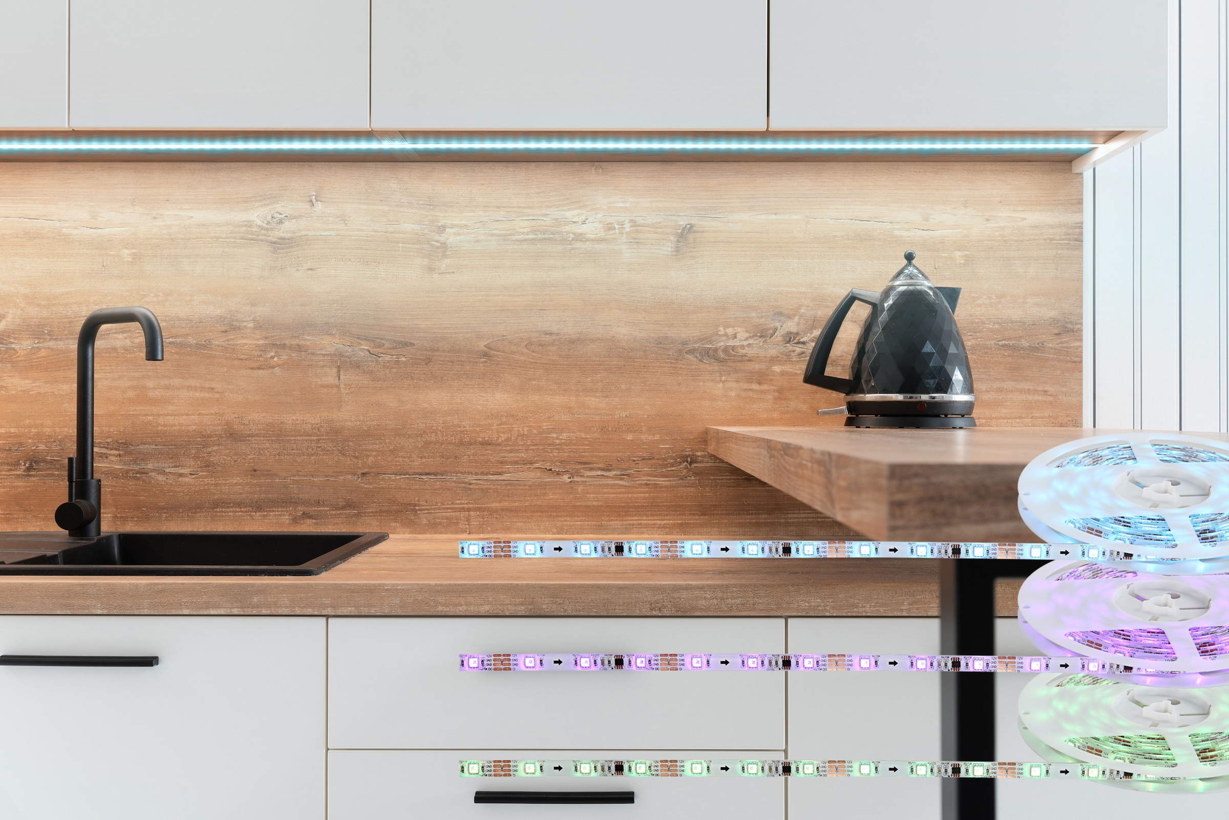 GLOBO LIGHTING Dekolicht »LED-Modul BAND« LED-Modul 1 Stk. LED Band RGB für Wohnzimmer & Gamingzimmer
