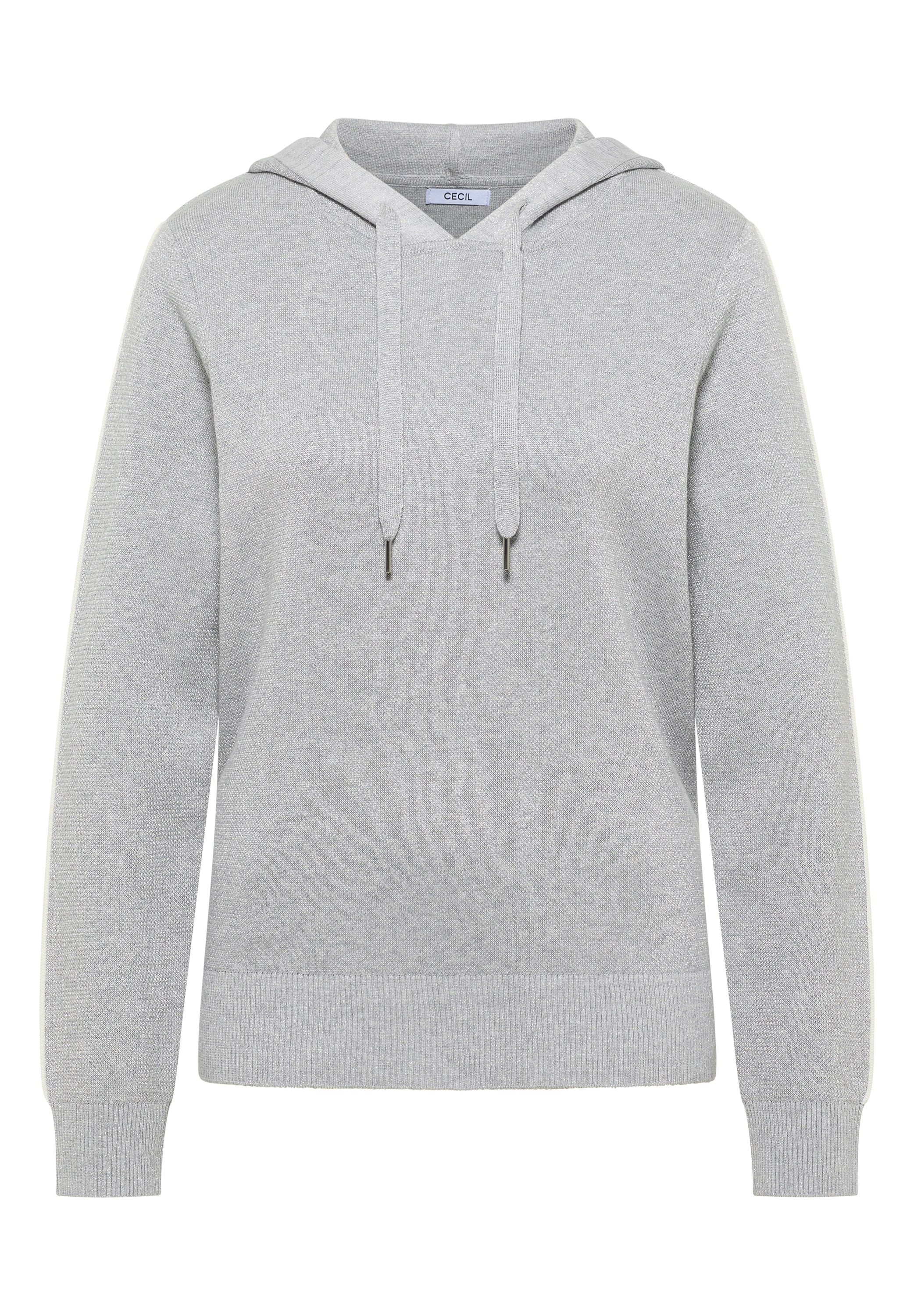 Cecil Kapuzenpullover mit Tape Detail am Ärmel