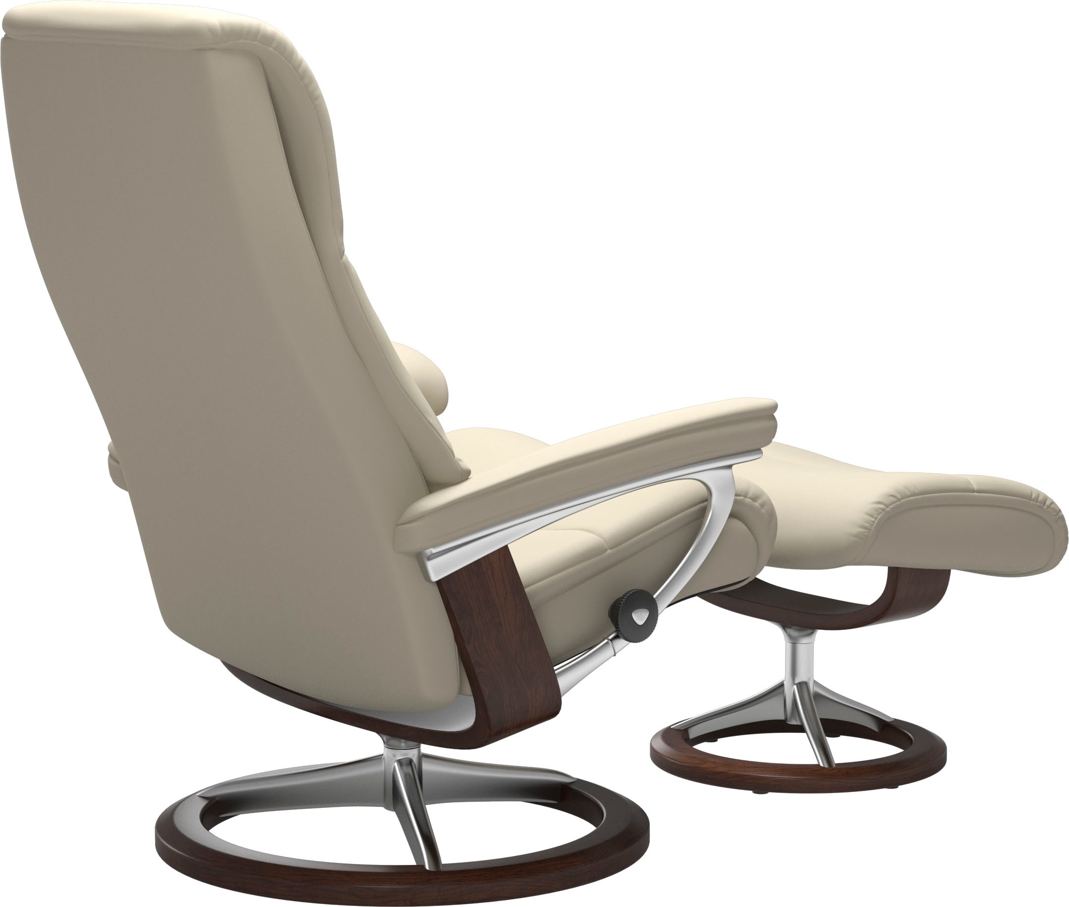 Thumbnail - Stressless Relaxsessel "View" mit Signature Base, Größe L,Gestell Braun
