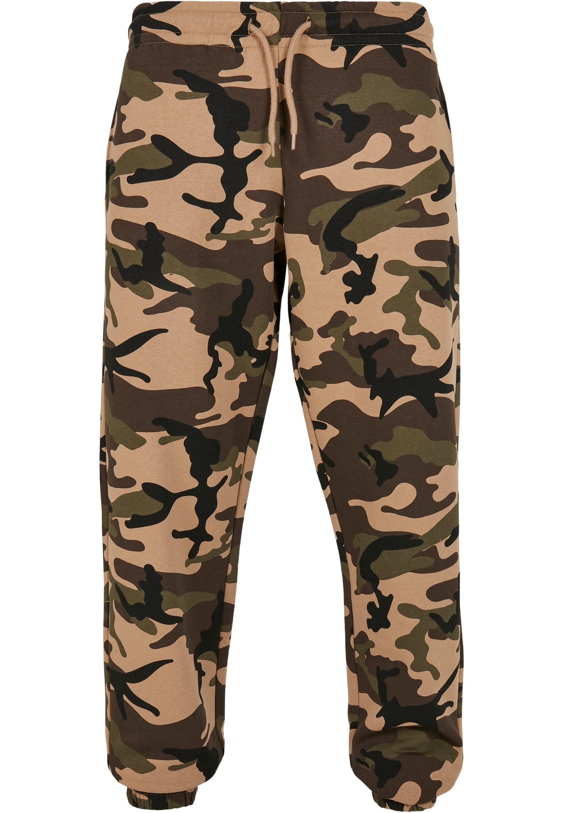 URBAN CLASSICS Stoffhose "Urban Classics Herren Basic Camo Sweatpants 2.0" günstig online kaufen