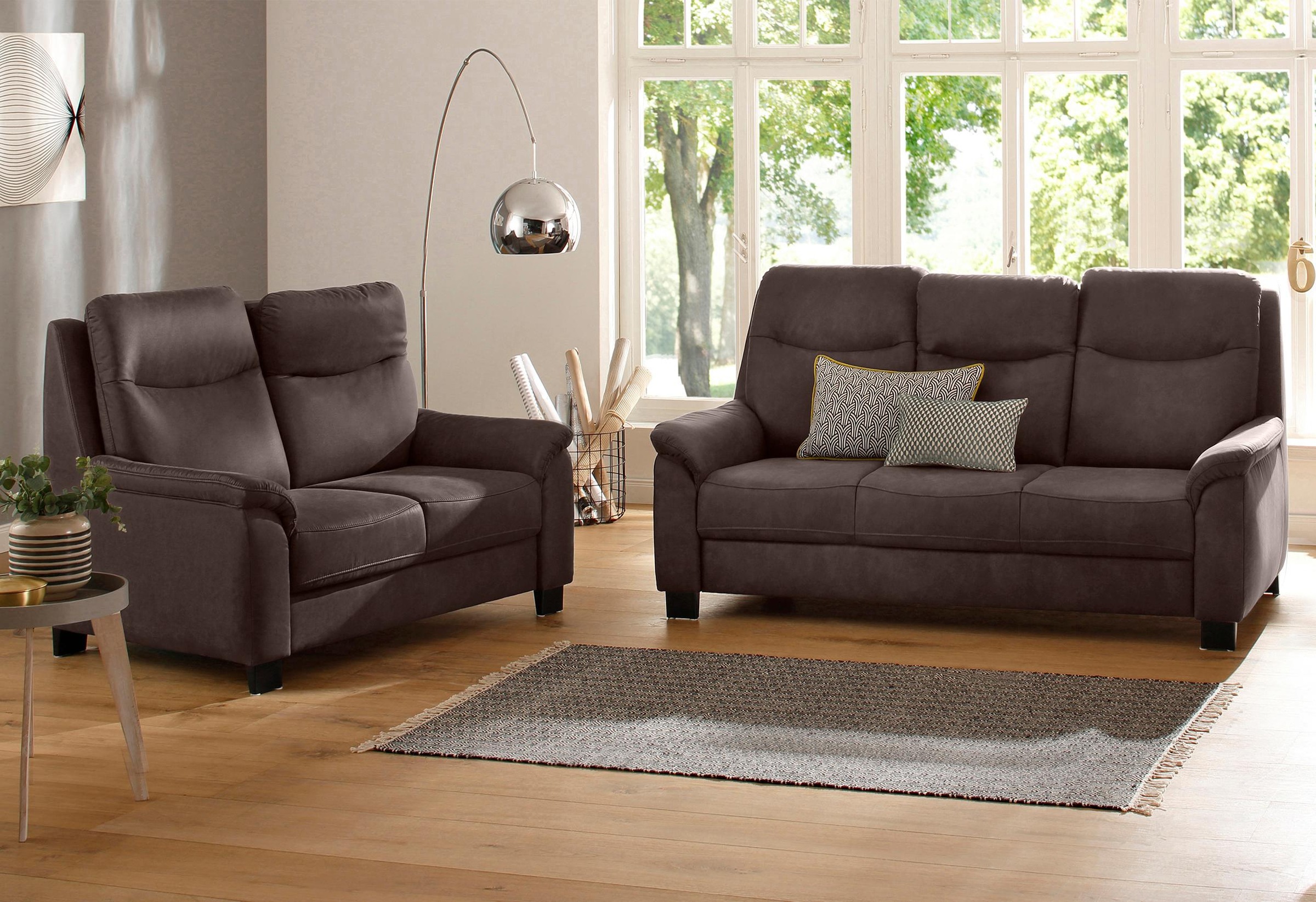 Home affaire Sitzgruppe »Boccaccio«, mit Federkern, incl. Kopfteilverstellung