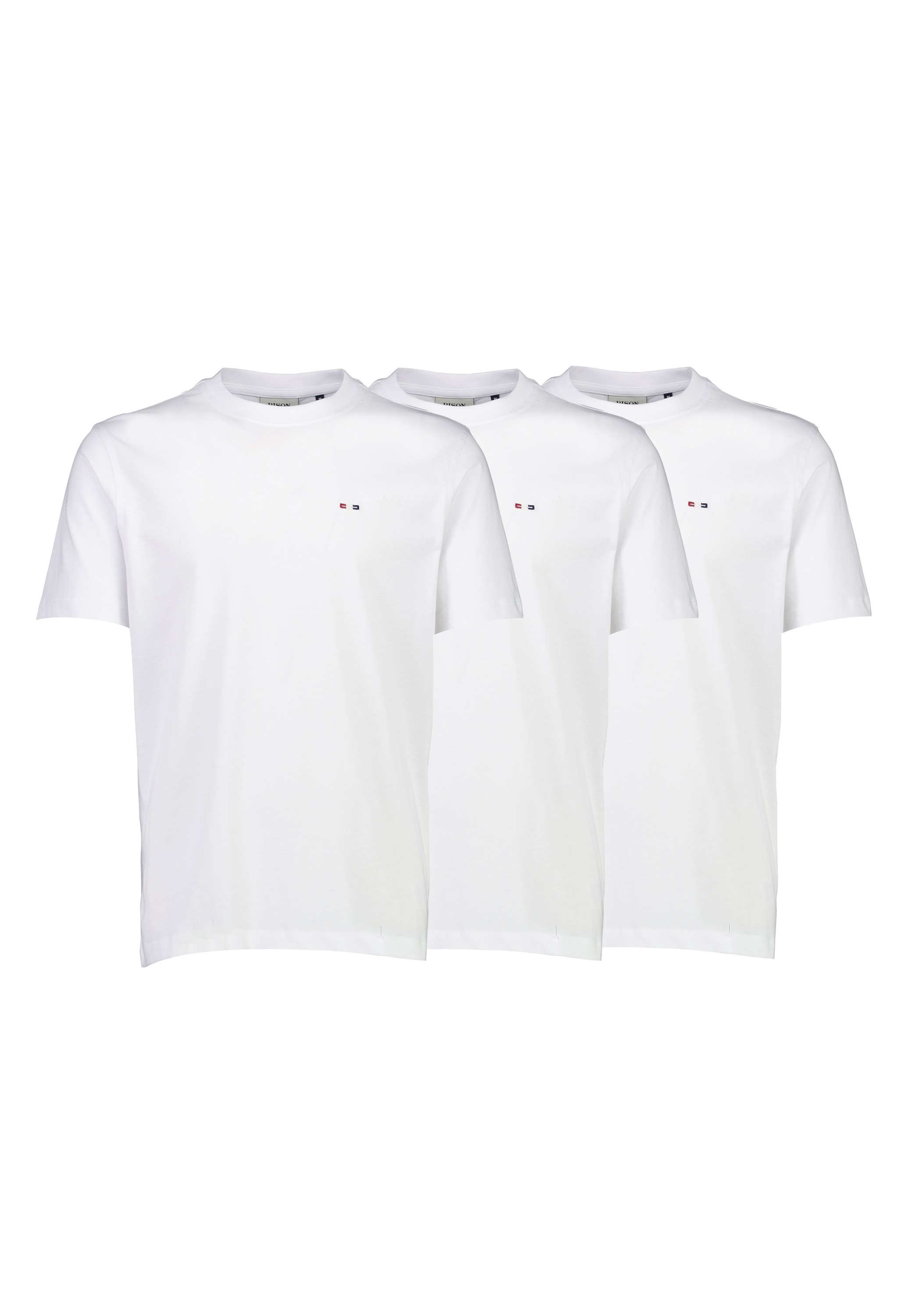 BISON Kurzarmshirt "T-Shirt (Kurzarm) Comfort Fit"