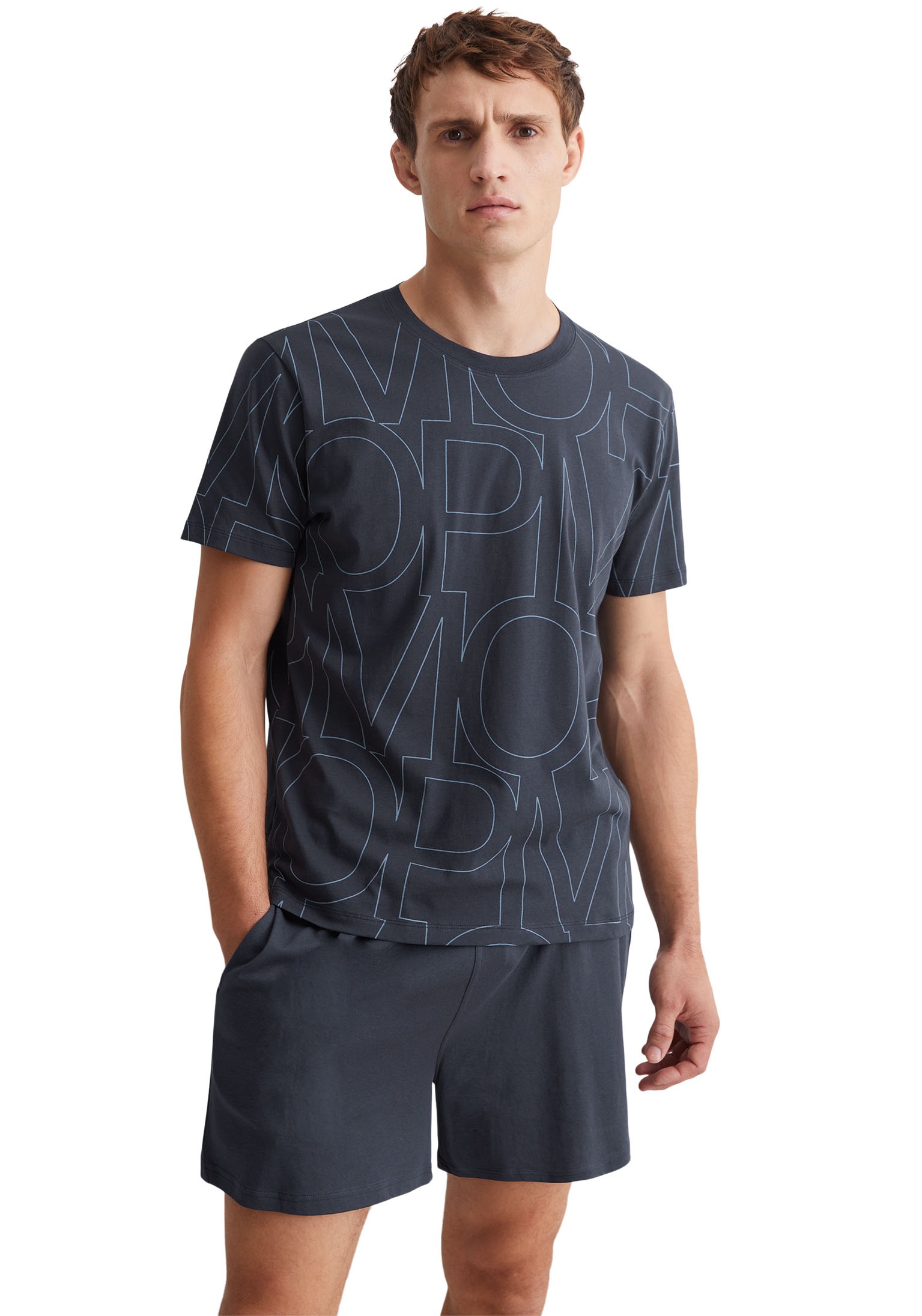 Marc OPolo Shorty "Mix & Match Cotton" Set, 2 Stk. tlg., mit auffälligem Lo günstig online kaufen