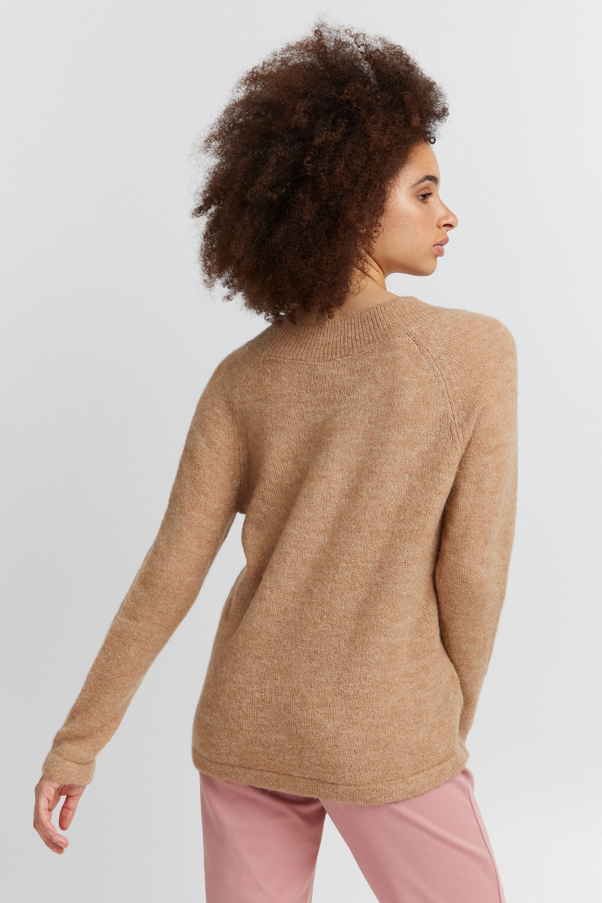 Ichi Strickfleece-Pullover »Strickpullover IHKamara«