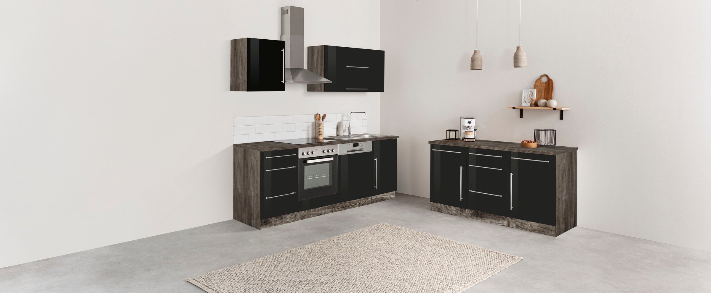 Kochstation Küchenzeile 