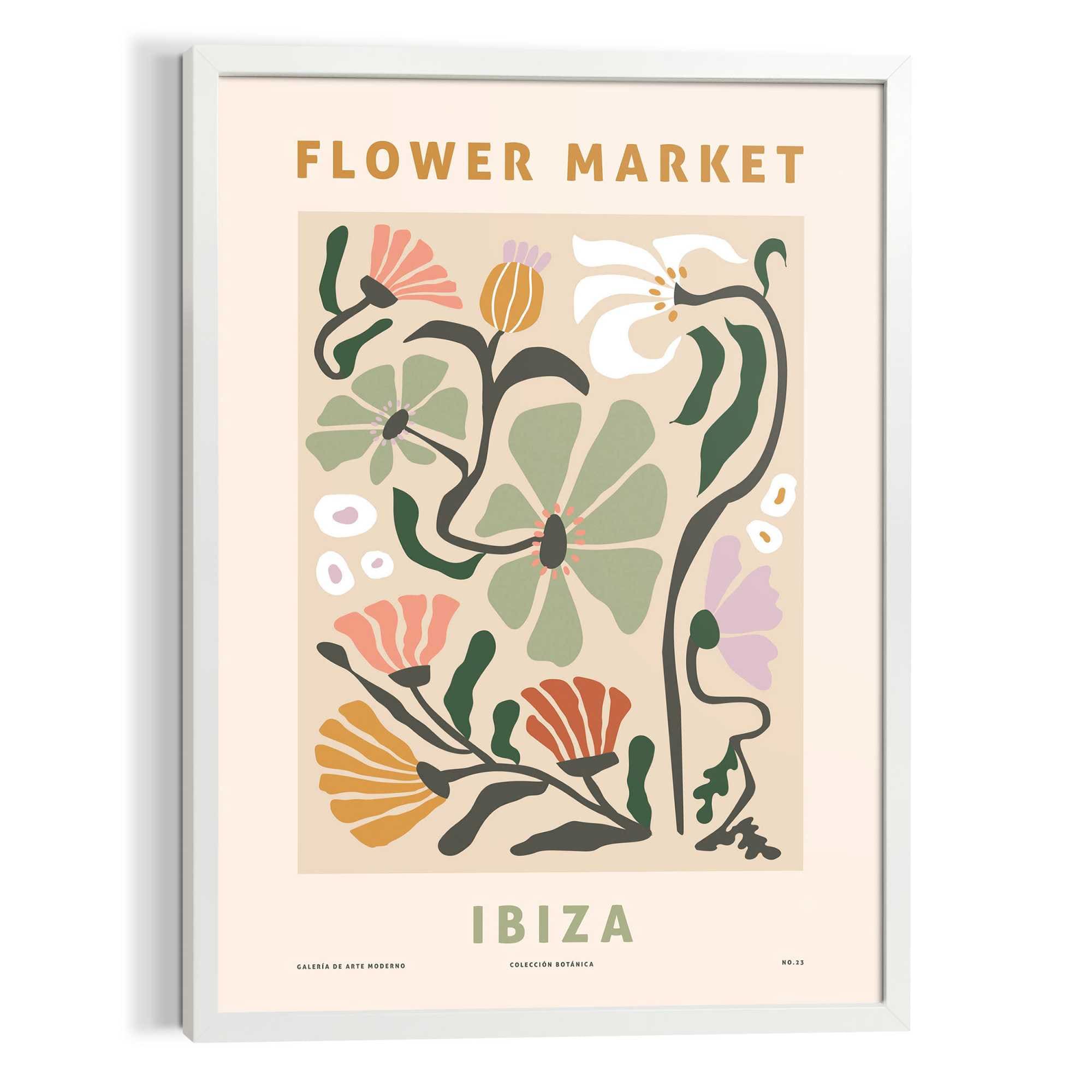 Reinders! Paveikslas ant drobės »Flower Market«