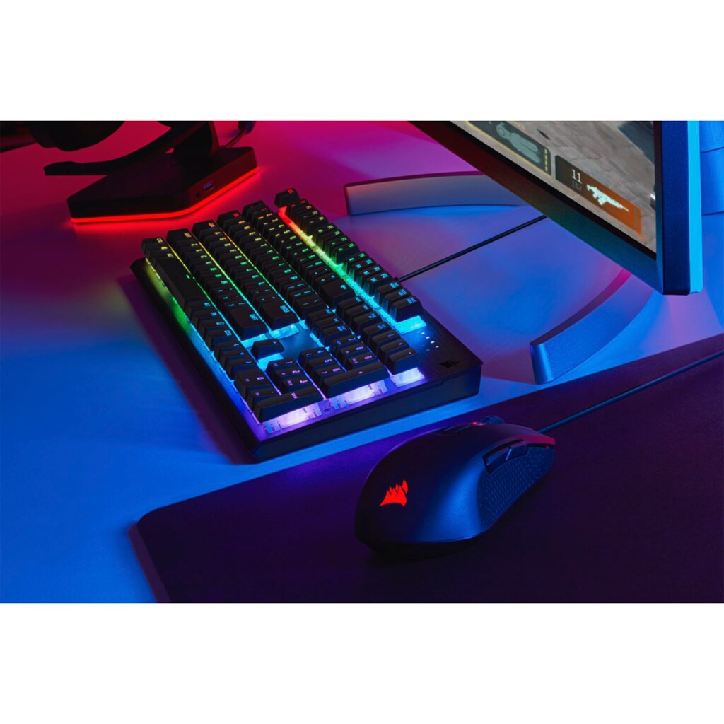 Corsair Gaming-Tastatur, (Multimedia-Tasten)